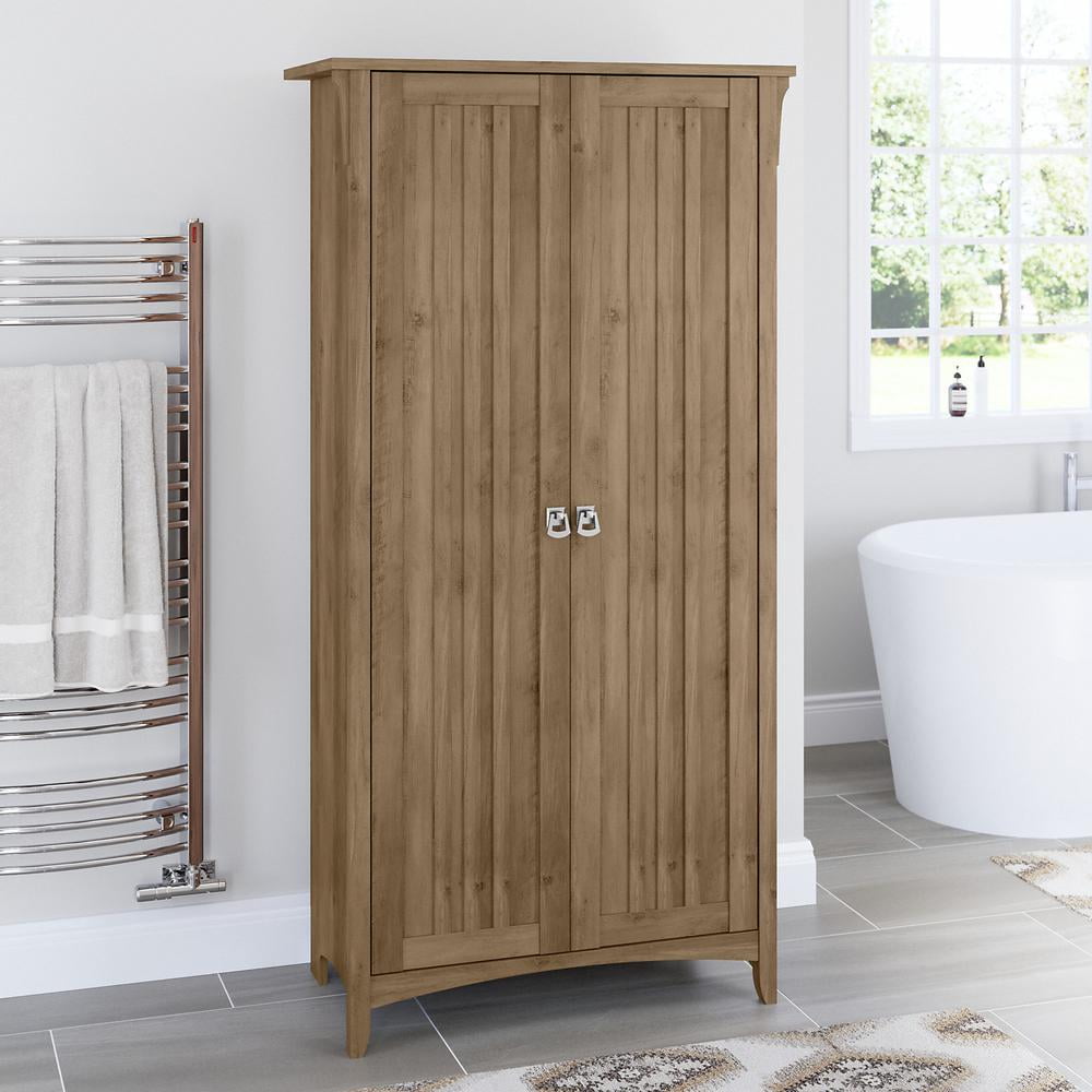 Bush Furniture Salinas Bathroom Storage Cabinet with Doors - Image 6