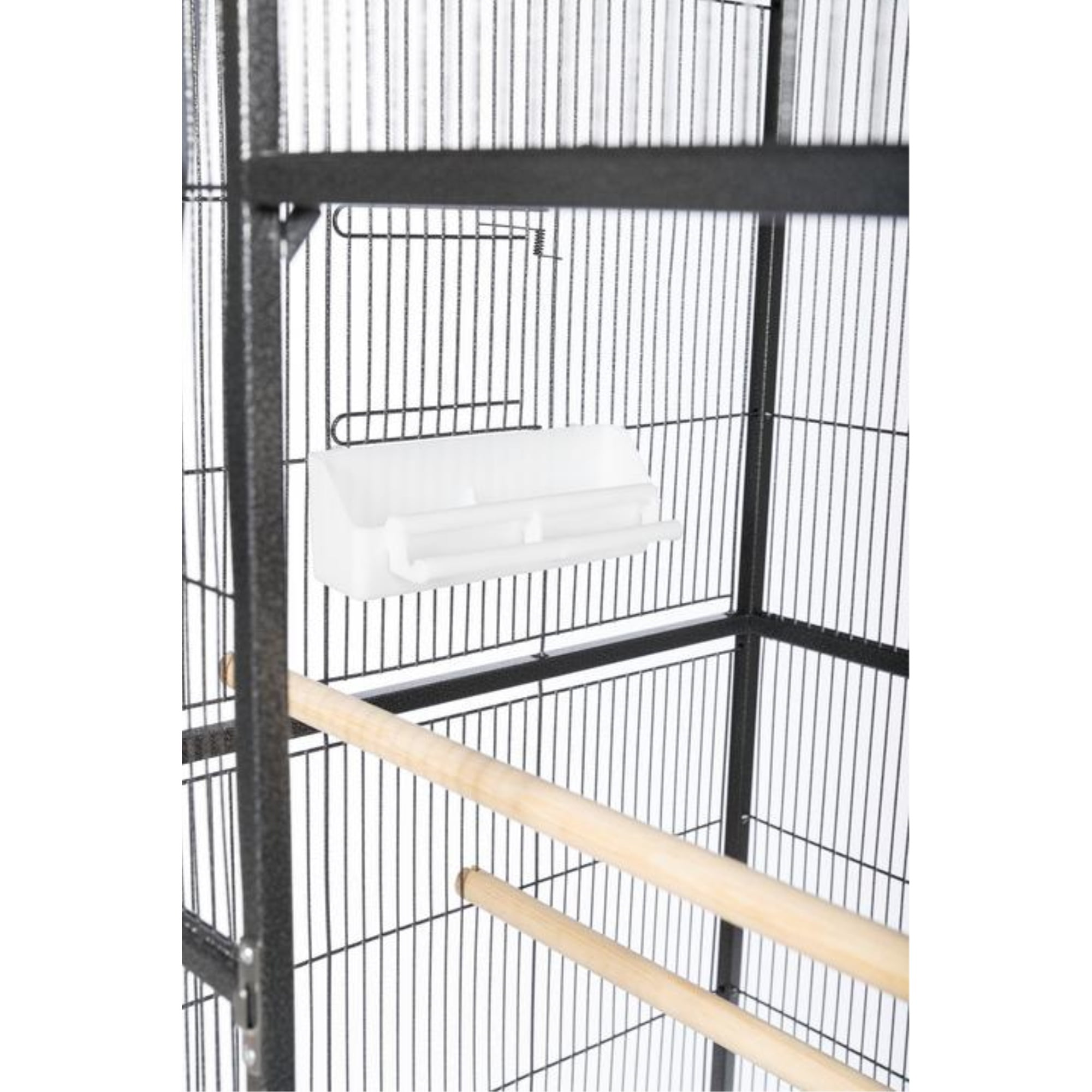Prevue Pet Products Steel Flikght Cage with Stand in Black Finish F046 - Image 5