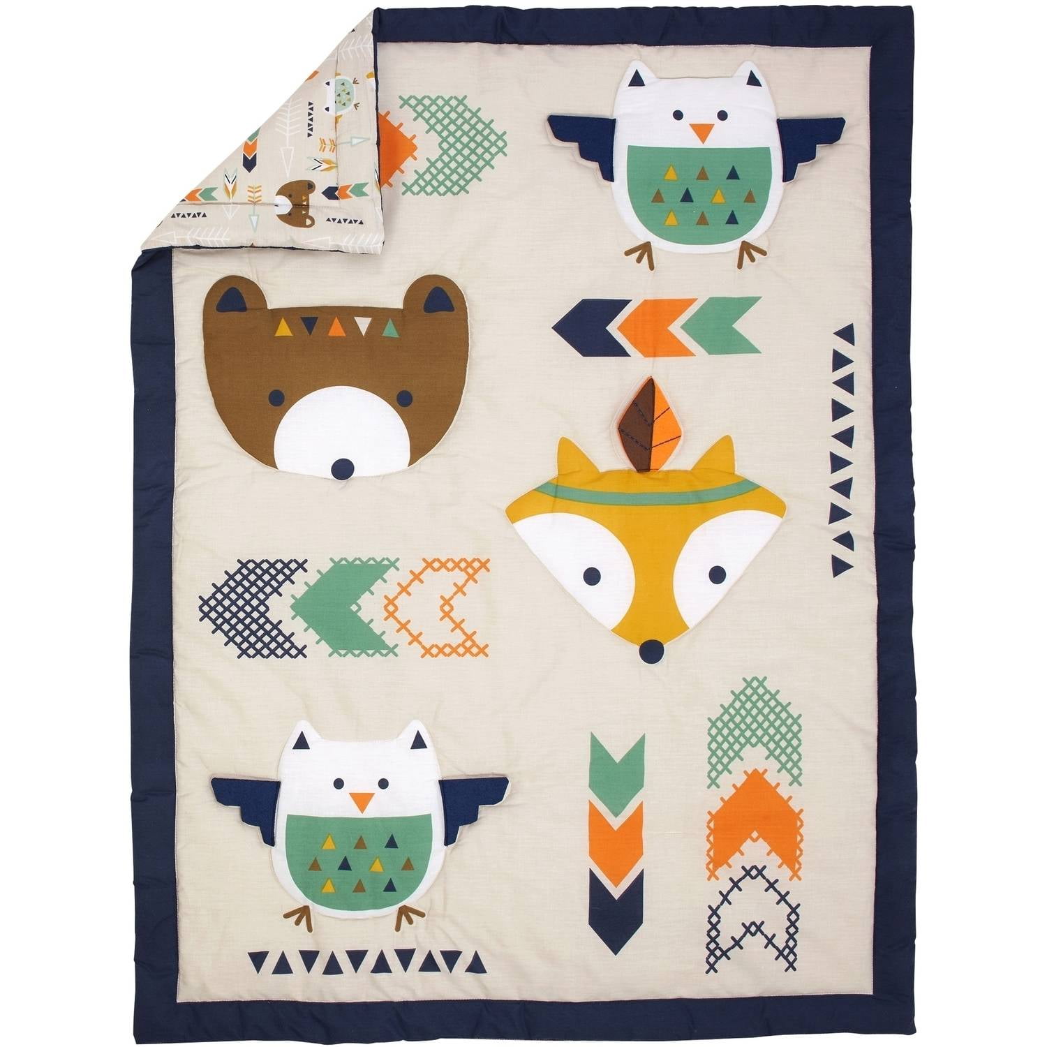 Little Love Aztec 5 Piece Crib Set - Image 2