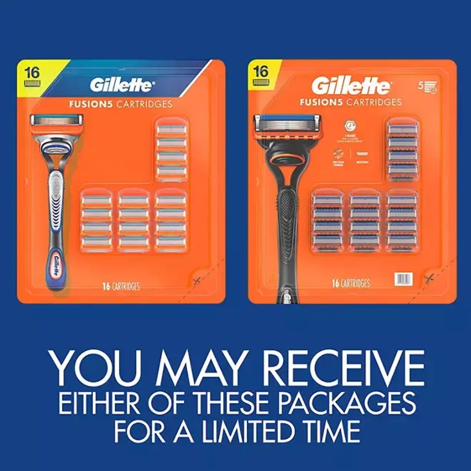 Gillette Fusion5 Men's Razor Blade Cartridges (16 Count) - Image 5