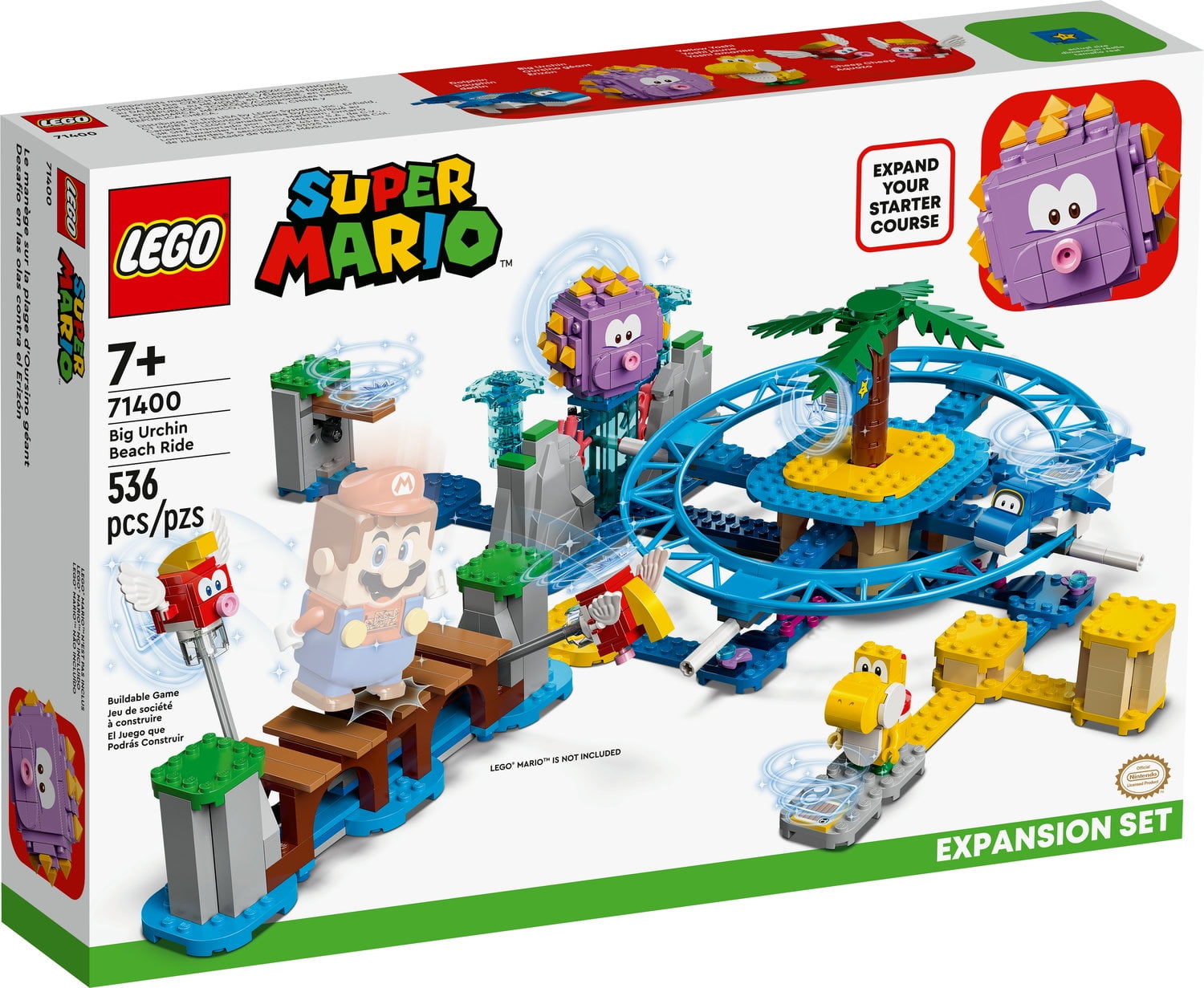 LEGO Super Mario Big Urchin Beach Ride Expansion 71400 - Image 9