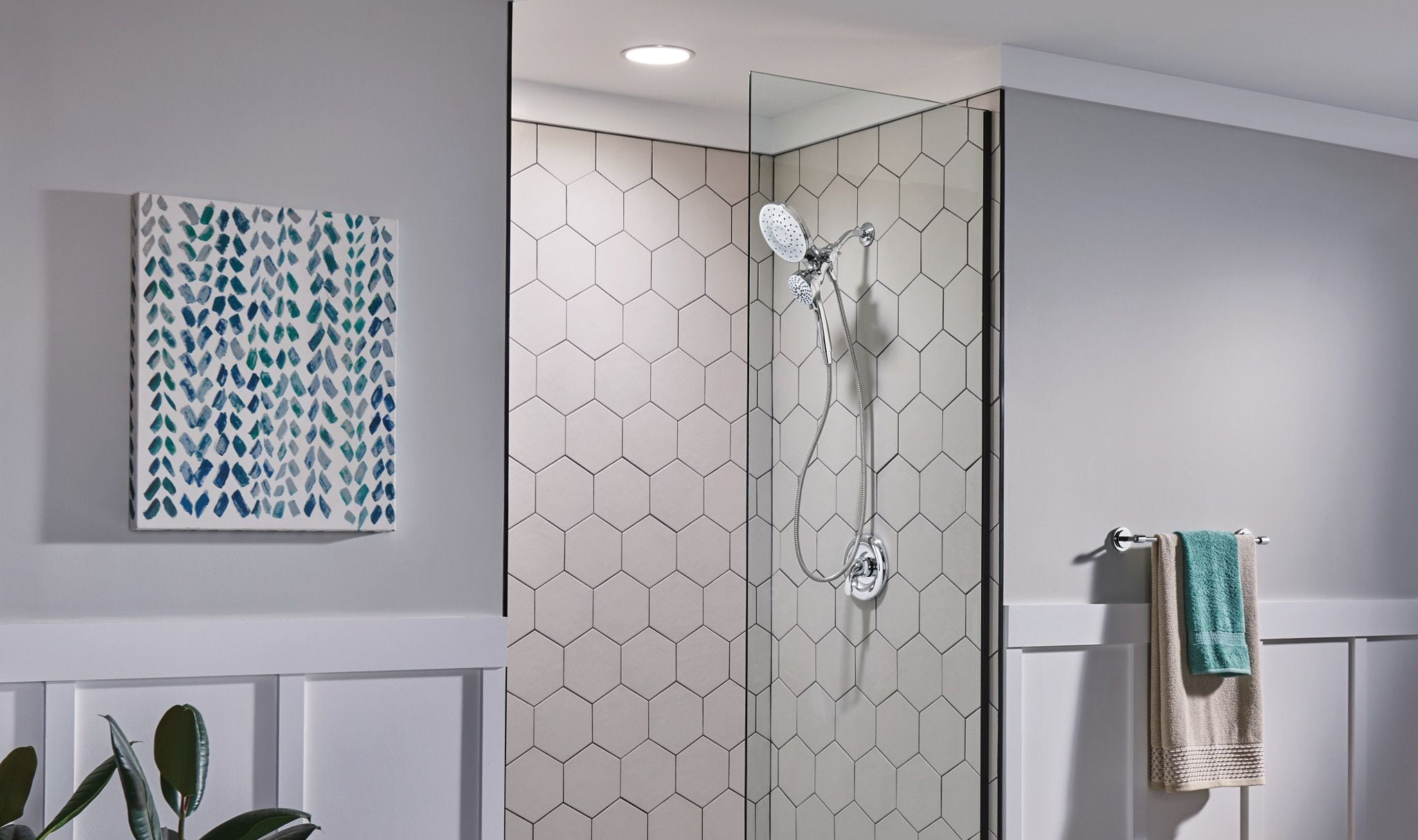 Moen Engage Magnetix Chrome Six-Function Handheld Shower with Magnetic Docking System, 26010 - Image 10