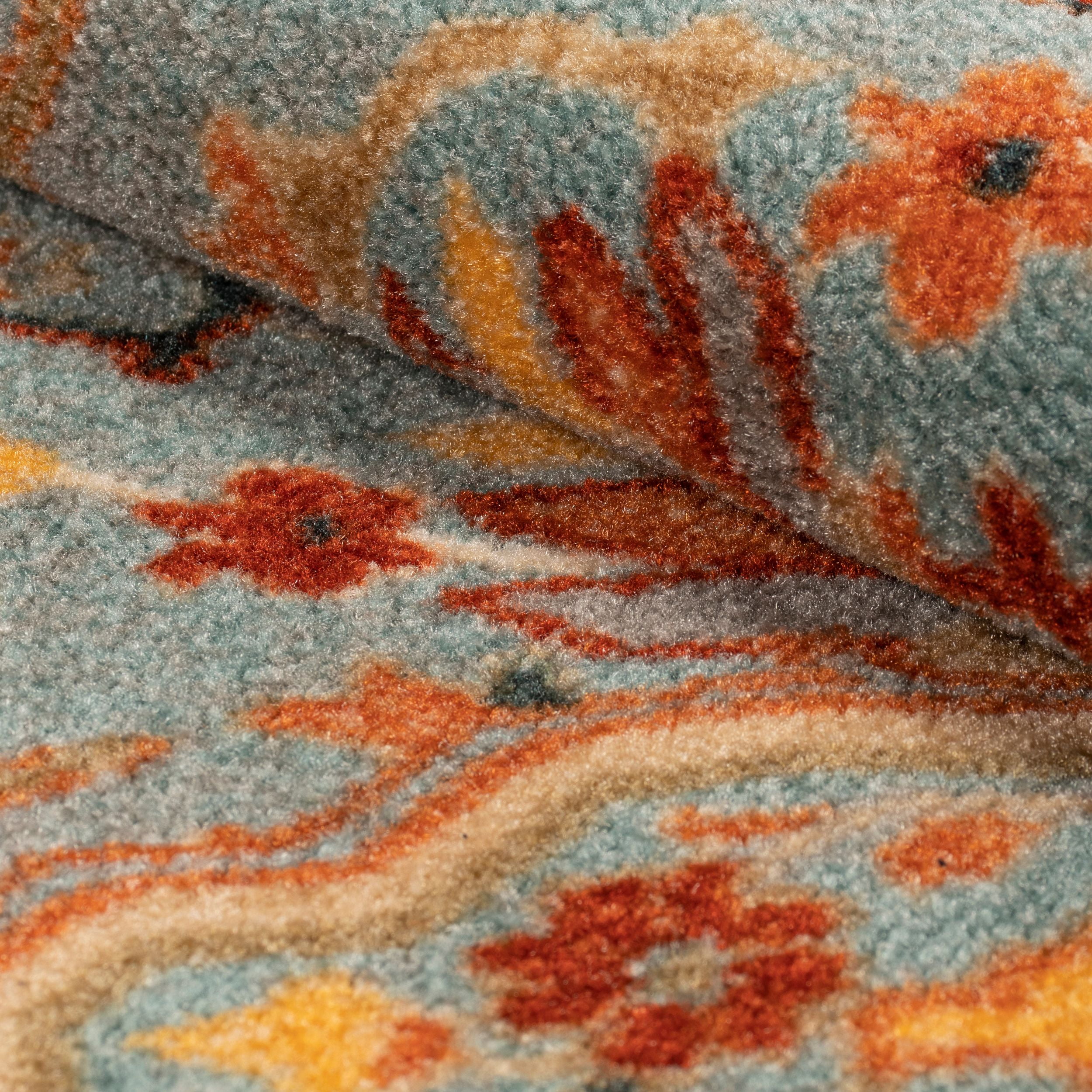 Superior Hadar Rustic Indoor Area Rug, 7' x 9', Blue - Image 3