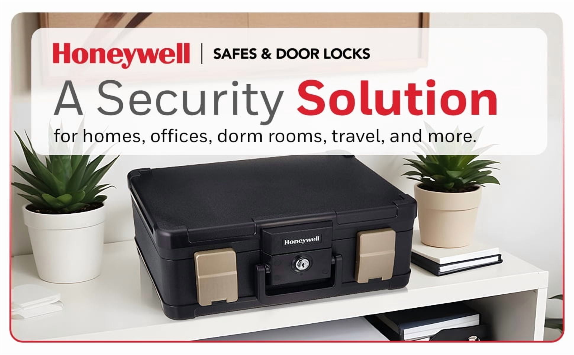 Honeywell Safes Waterproof 30-Minute Fire Chest Key Lock, Fits A4 and Legal Size 0.24 Cu ft. 1103 - Image 9