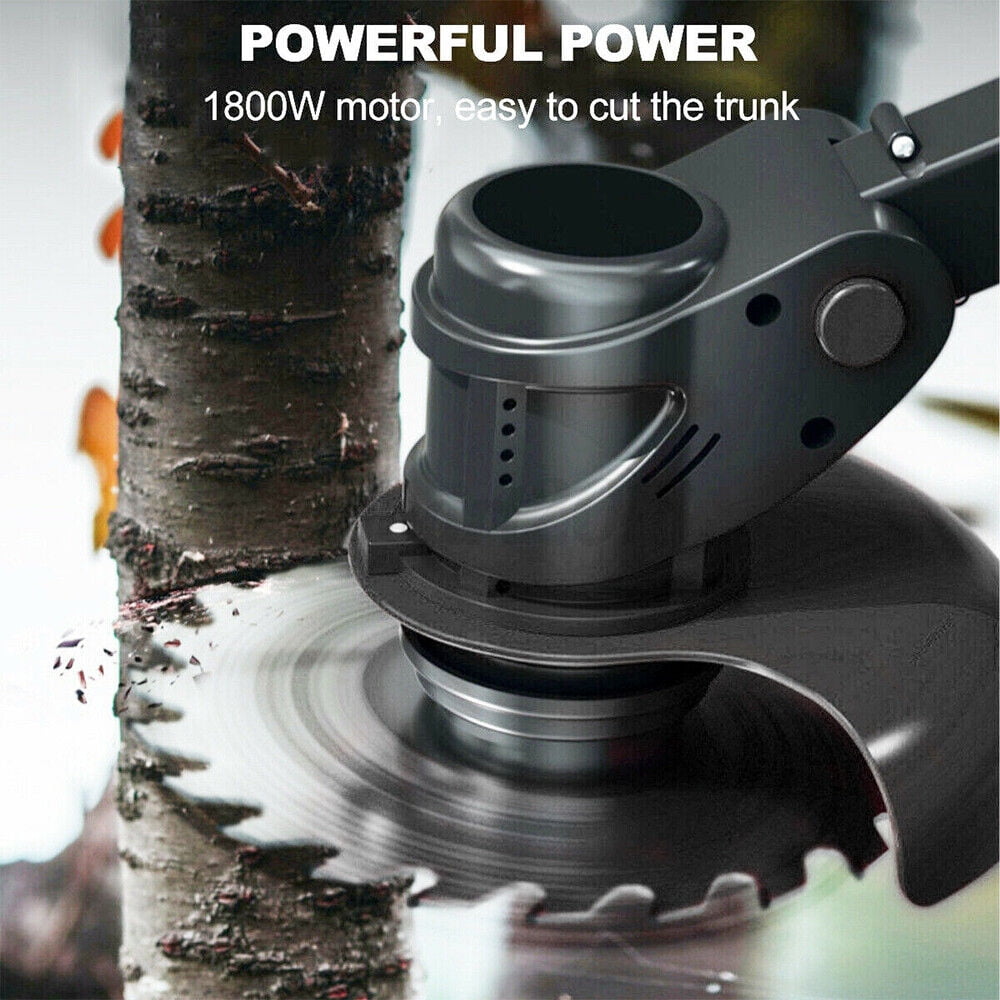 Jahy2Tech Electric Weed Eater Lawn Edger Cordless Grass String Trimmer Cutter 24V &Battery - Image 6