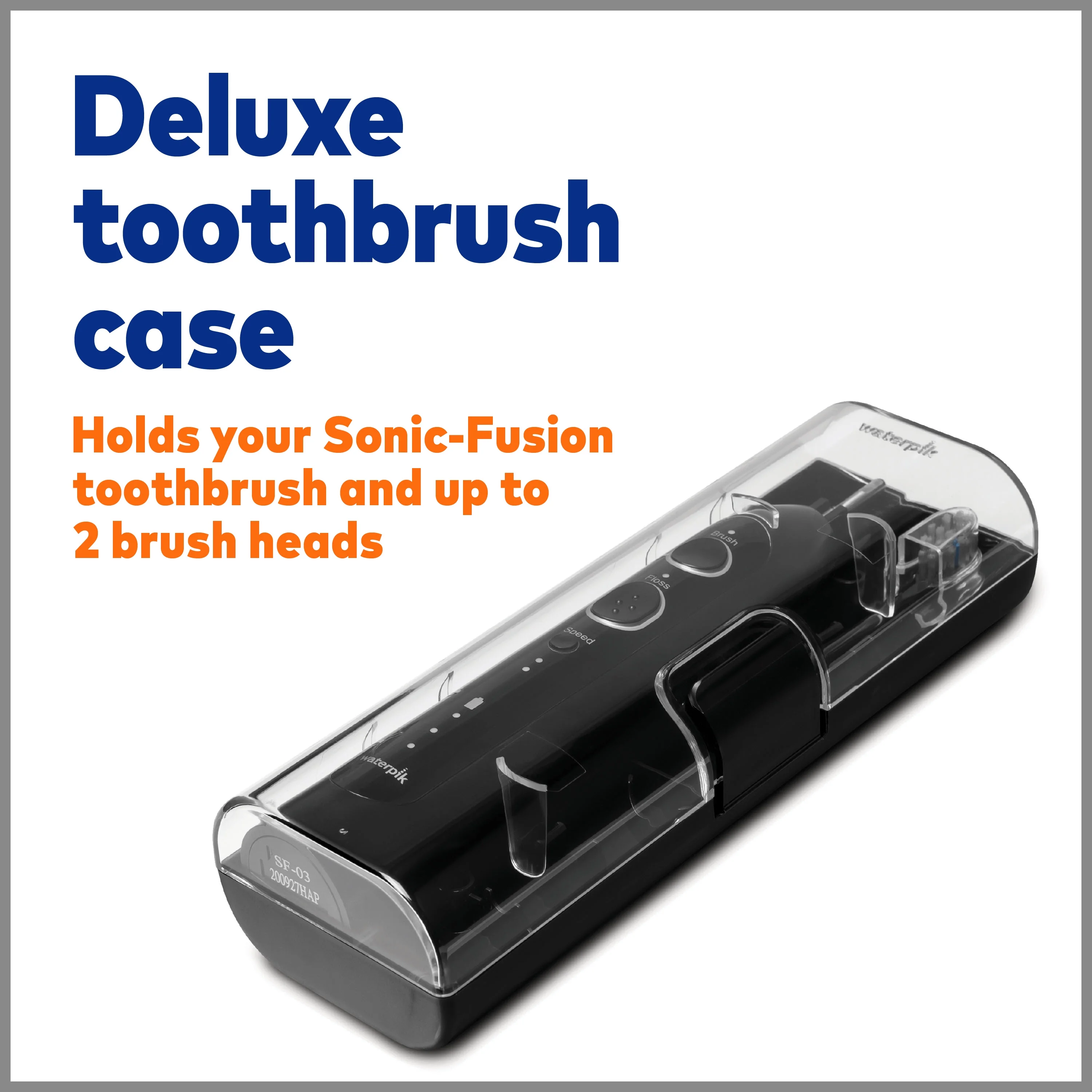 Waterpik Sonic-Fusion 2.0 Flossing Toothbrush, Electric Toothbrush & Water Flosser Combo, Black - Image 10