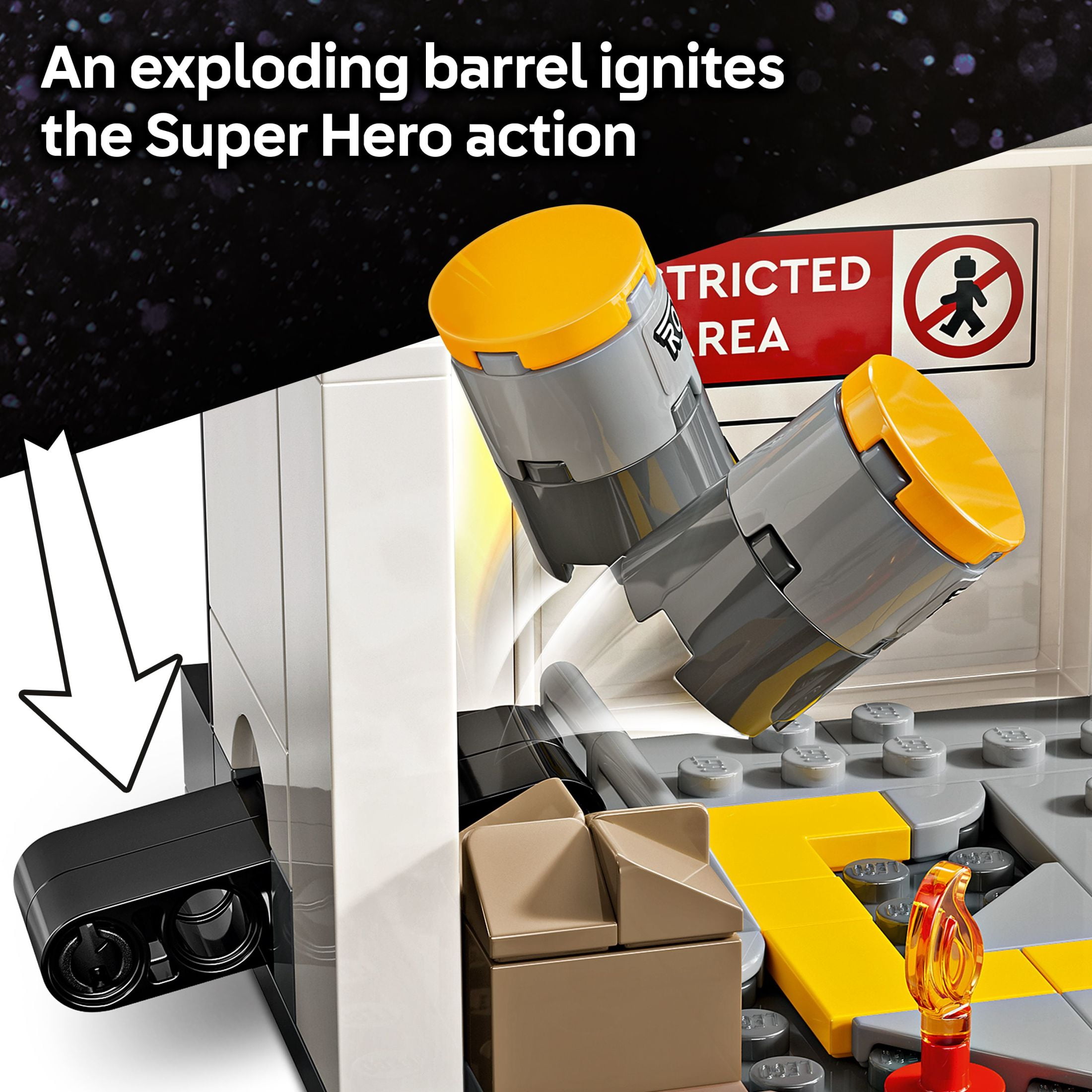 LEGO Marvel Captain America Civil War Action Battle Building Toy Set - Marvel Superhero Toy for Kids, Boys and Girls, Ages 10+ - with 8 Minifigures and Giant Ant Man - Gift Idea for Birthday - 76314 - Image 6