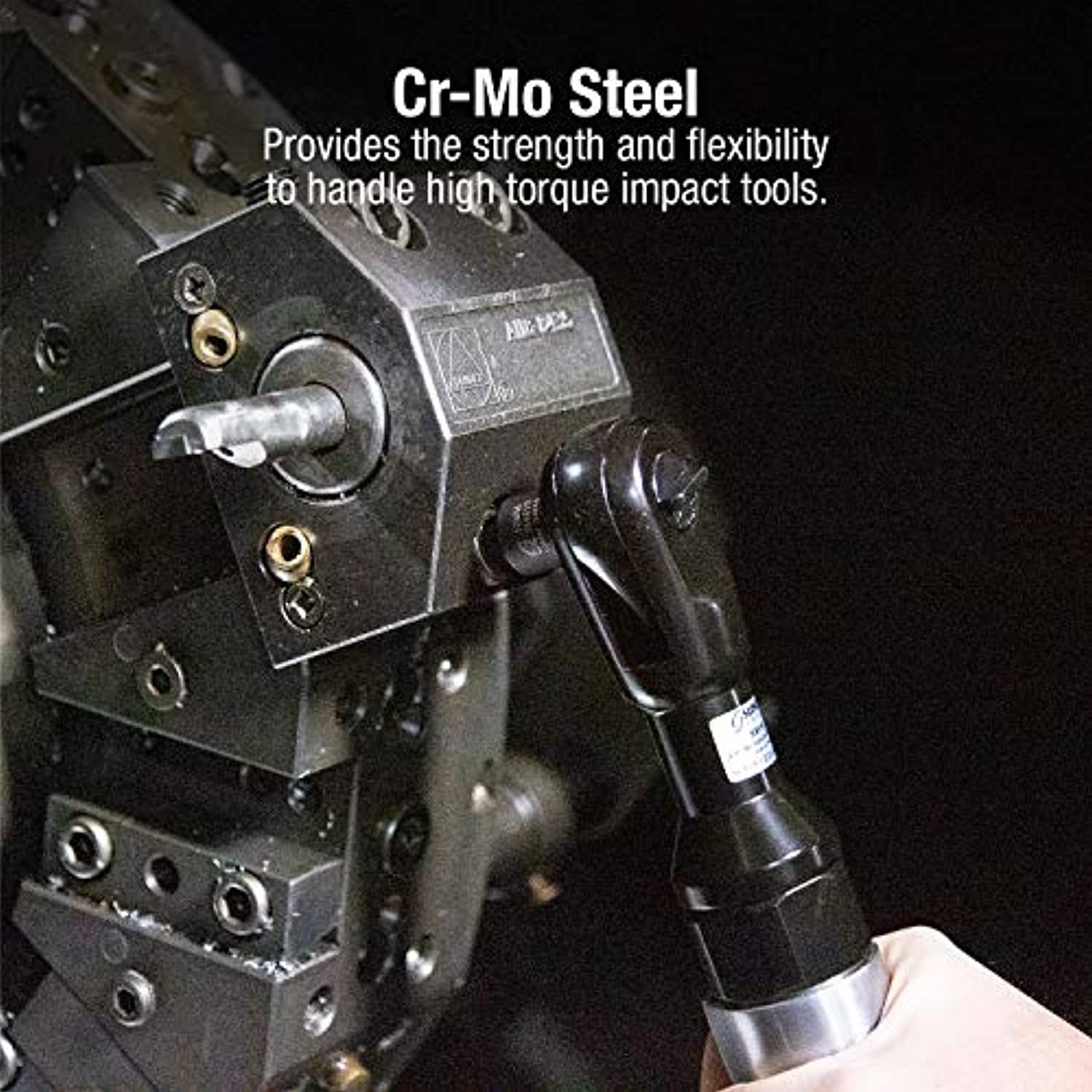 Sunex 2841 8-Piece 1/2 in. Drive Pipe Plug Impact Socket Set - Image 2