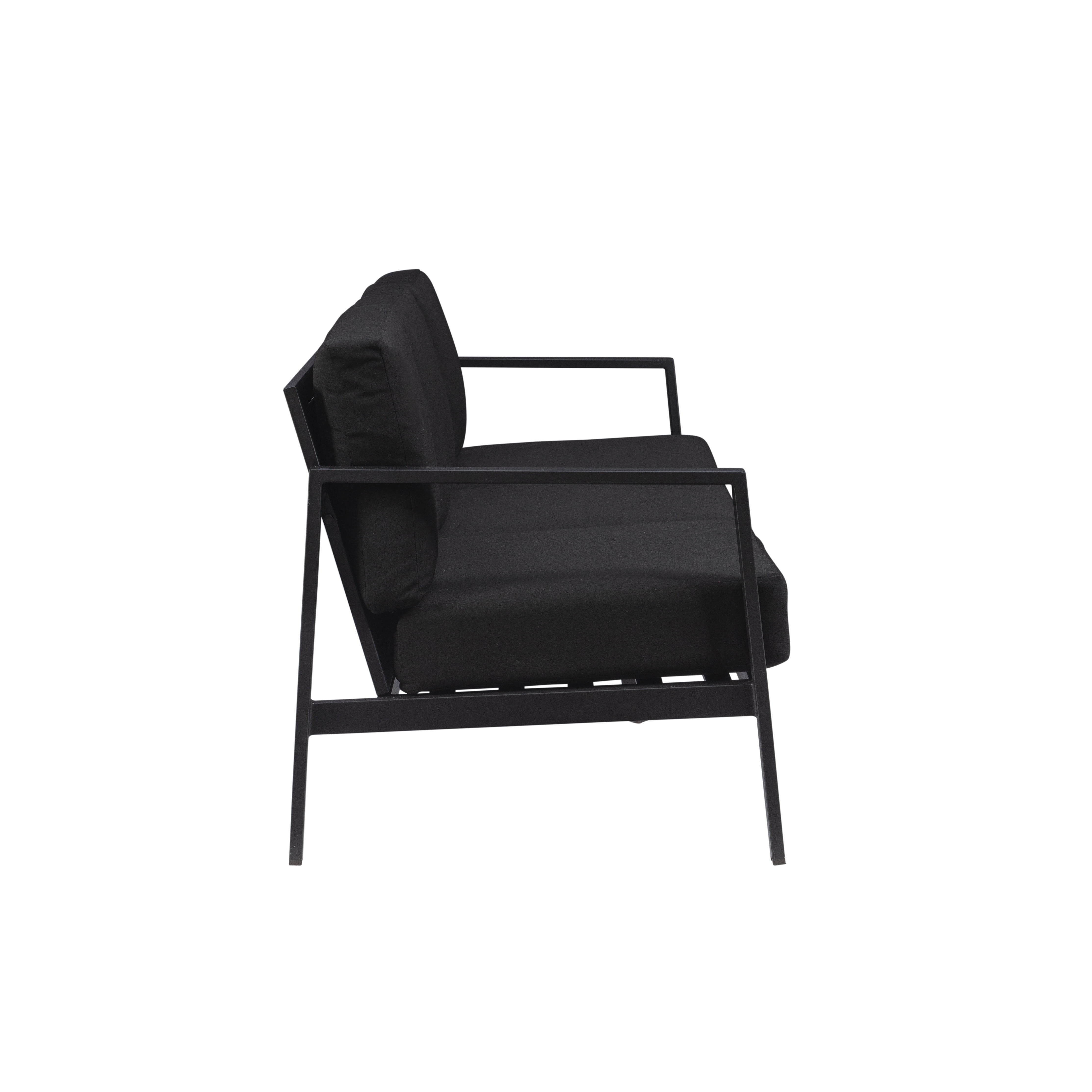 Linon Arlington Outdoor Sofa, Black - Image 9