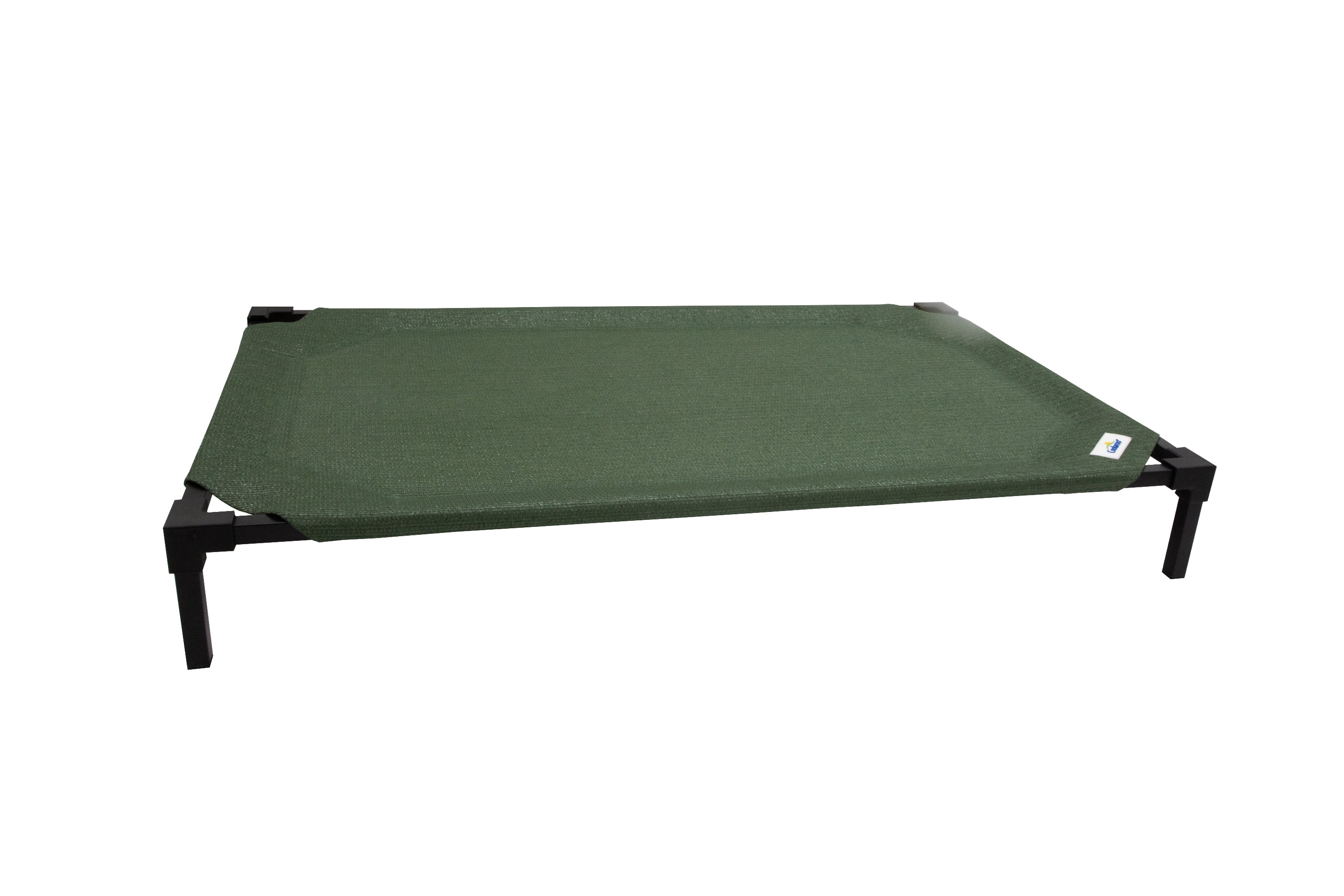 (2 pack) Coolaroo Cooling Elevated Dog Bed PRO with Heatshield, Fits in 48in Crate, Easy Assembly, Everglade Green - Image 2