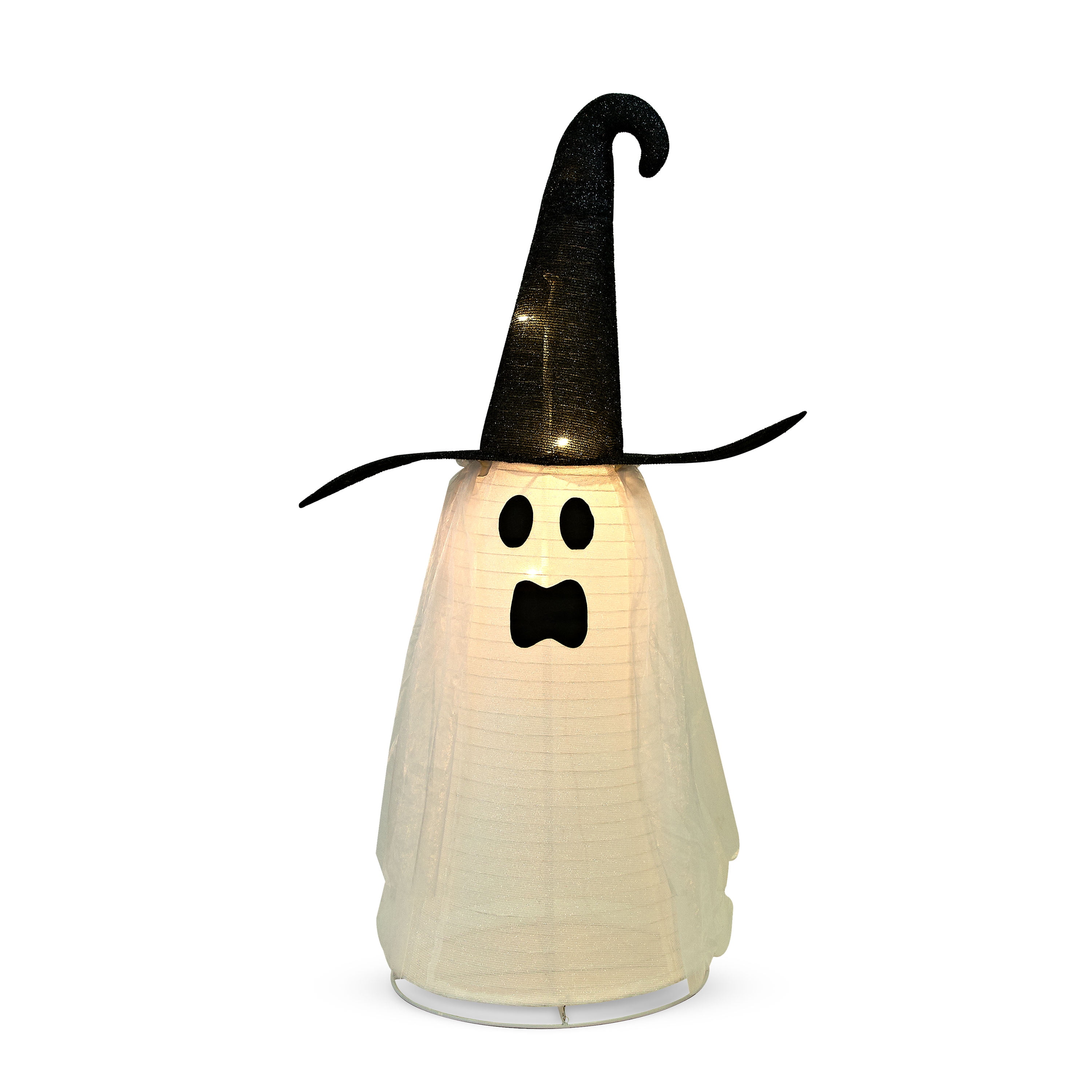 Halloween Outdoor Decor Ghost w/Hat Spooky Moods 41.93 in L x 71.85 in H x 26.97 in W 8.64 lb - Image 5