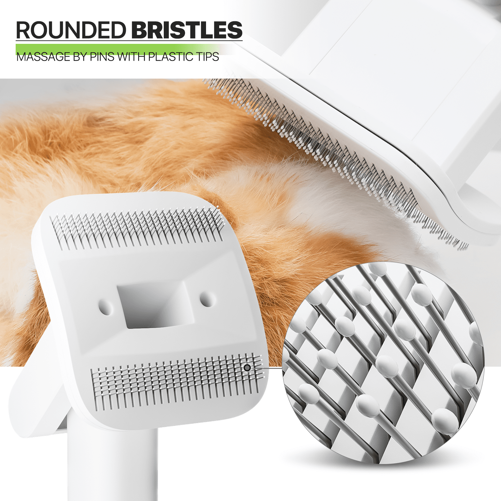 Magshion Pet Grooming Kit & Vacuum Suction 99% Pet Hair, Dog Grooming Kit with 6 Professional Grooming Shedding Tools for Dogs Cats and Other Animals, Black - Image 8