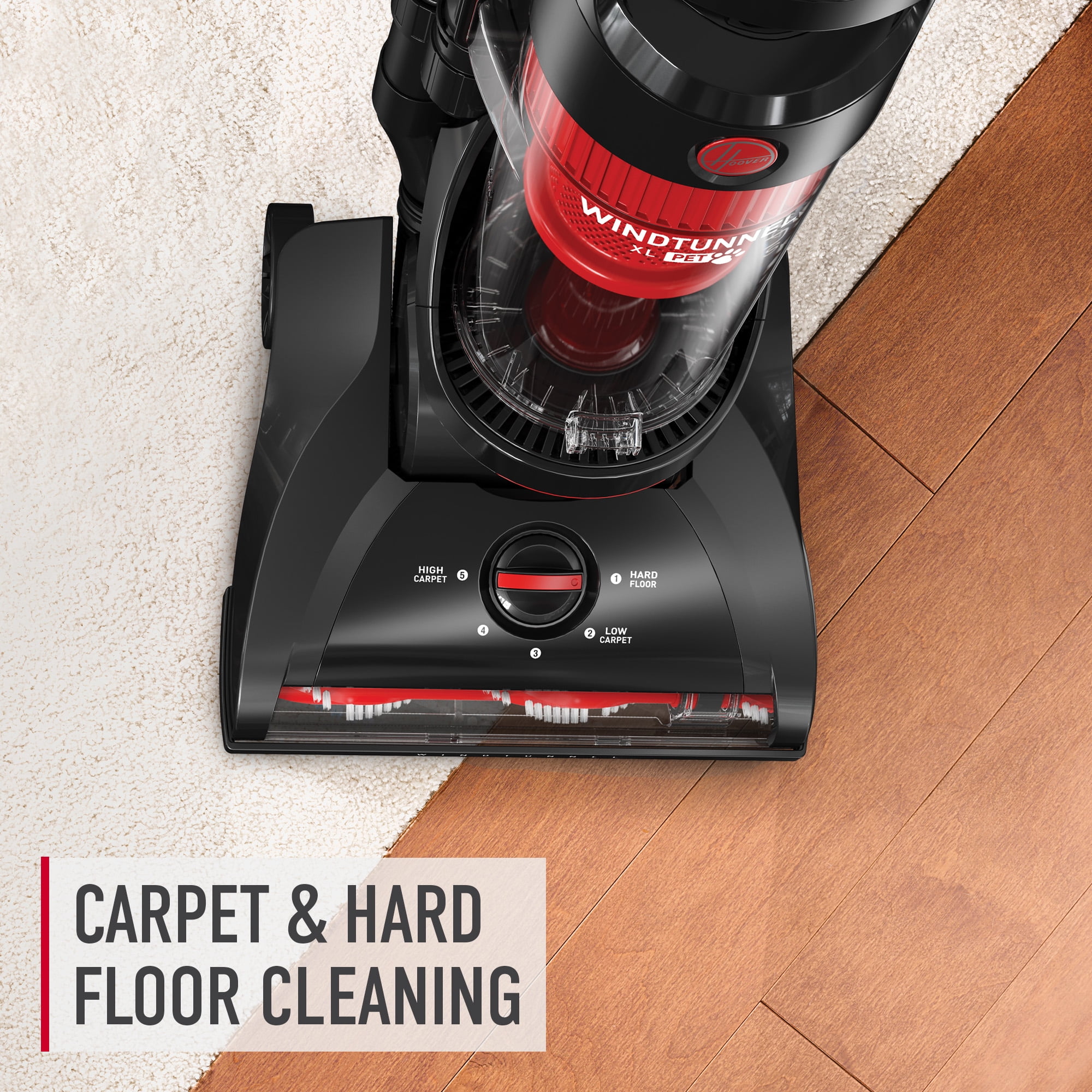 Hoover Wind Tunnel XL Pet Bagless Upright Vacuum, UH71107, New - Image 5