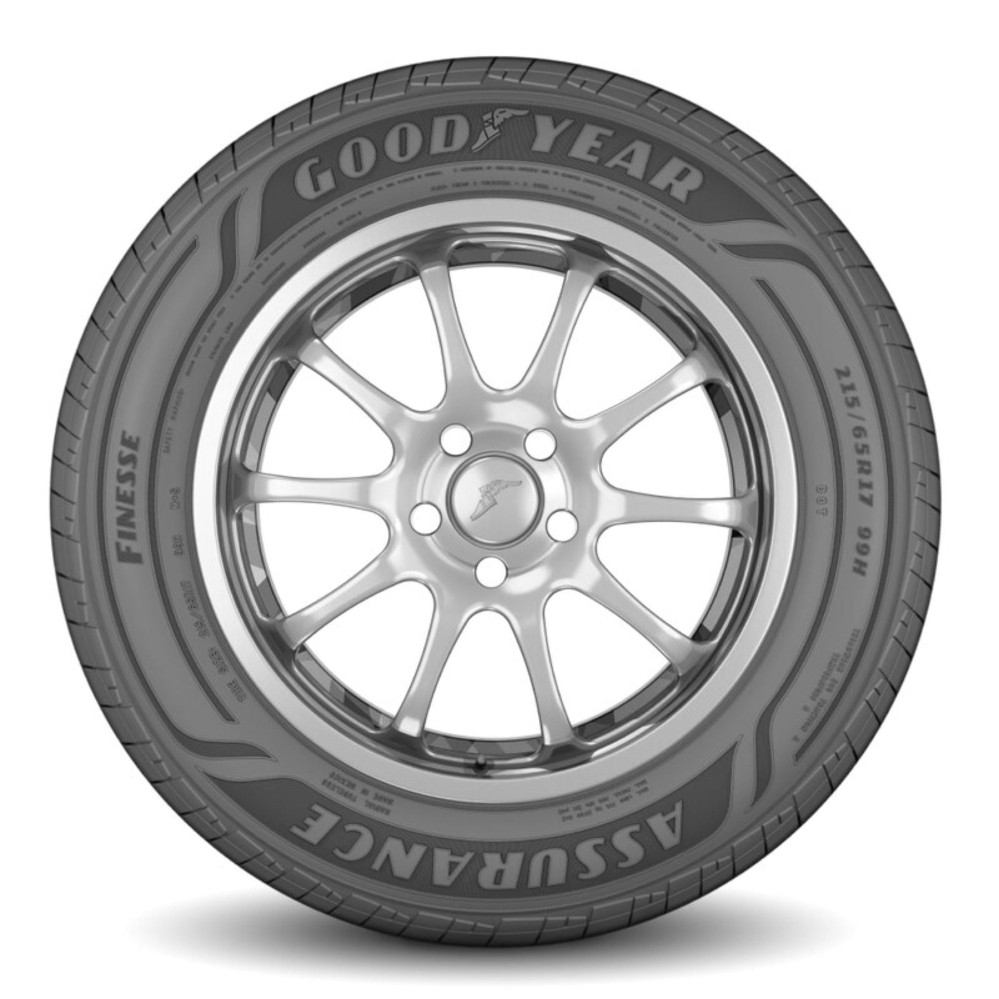 Goodyear Assurance Finesse All Season 235/60R18 103H Passenger Tire - Image 5