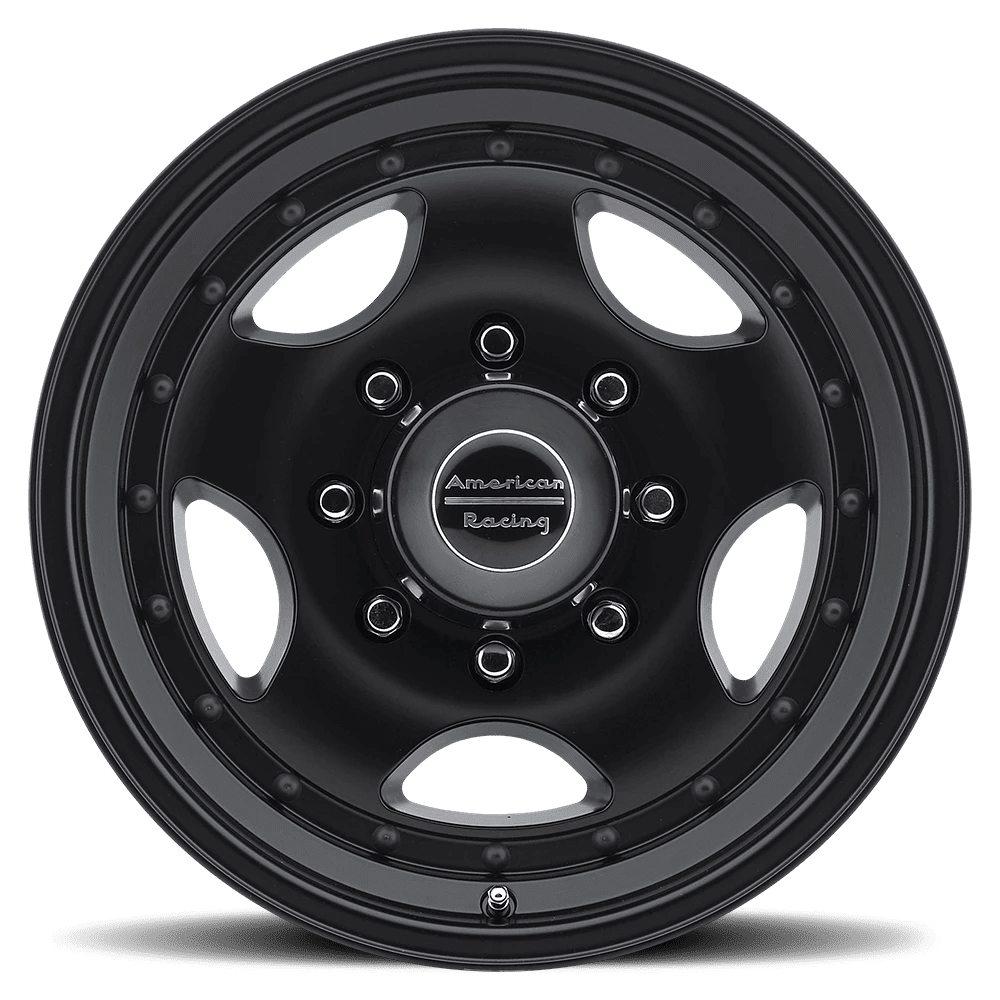 American Racing Aluminum Rim AR23 15X7in Satin Black Finish, AR235761B - Image 2