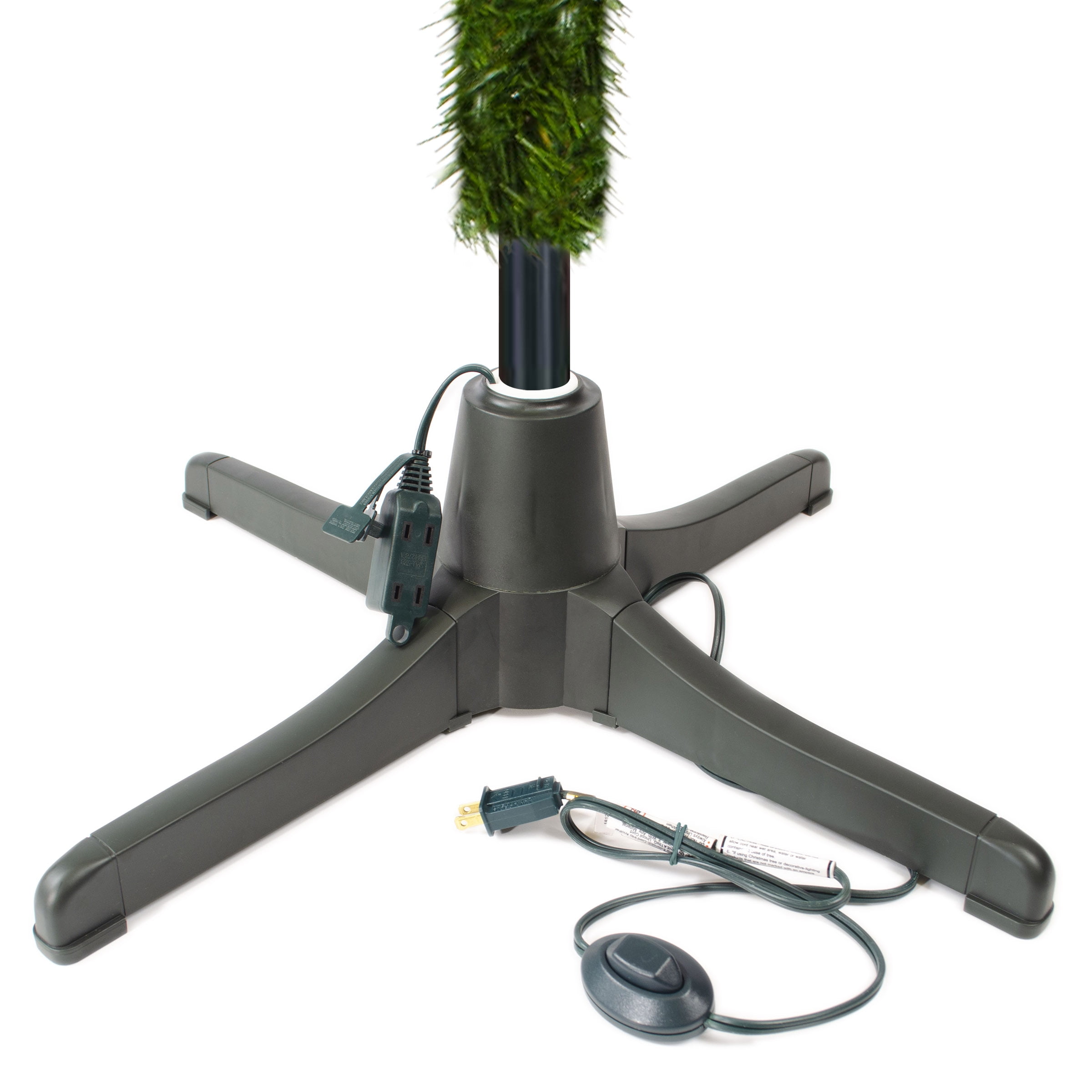 Puleo International Black Metal Christmas Tree Stands, for Trees up to 26" Tall and up to 8" in Diameter - Image 3