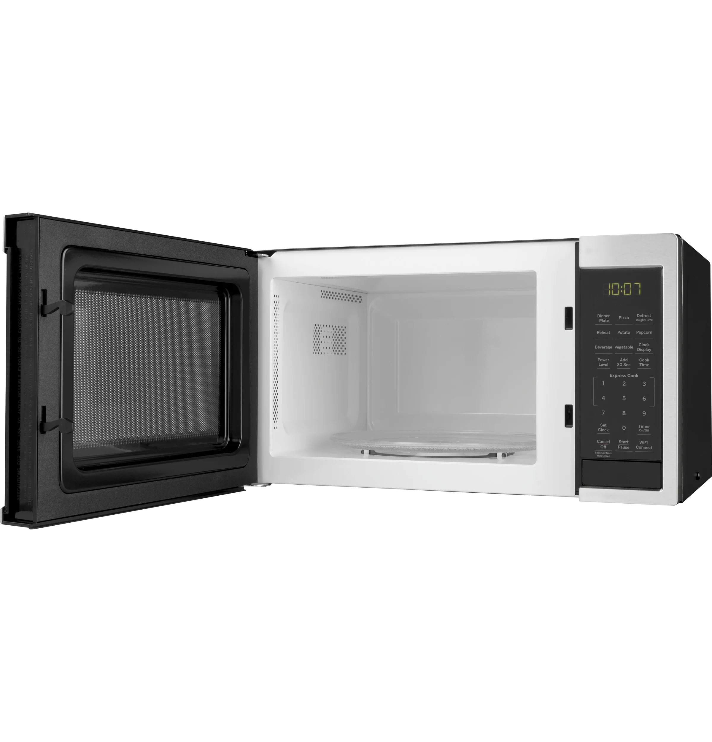 GE® 0.9 Cu. Ft. Capacity Smart Countertop Microwave Oven with Scan-To-Cook Technology - Image 5