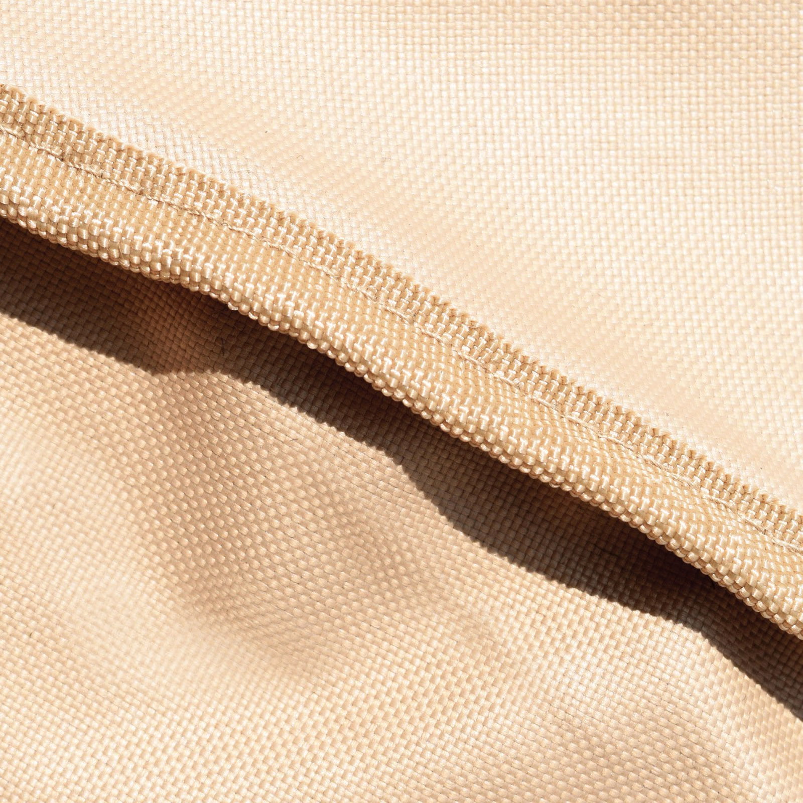 Budge Small Tan Patio Table/Ottoman Cover, StormBlock™ Savanna - Image 8