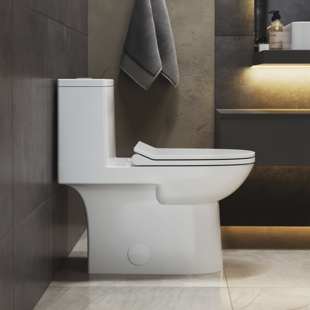Daxton One-Piece Elongated Dual-Flush Toilet 1.1/1.6 gpf - Image 2