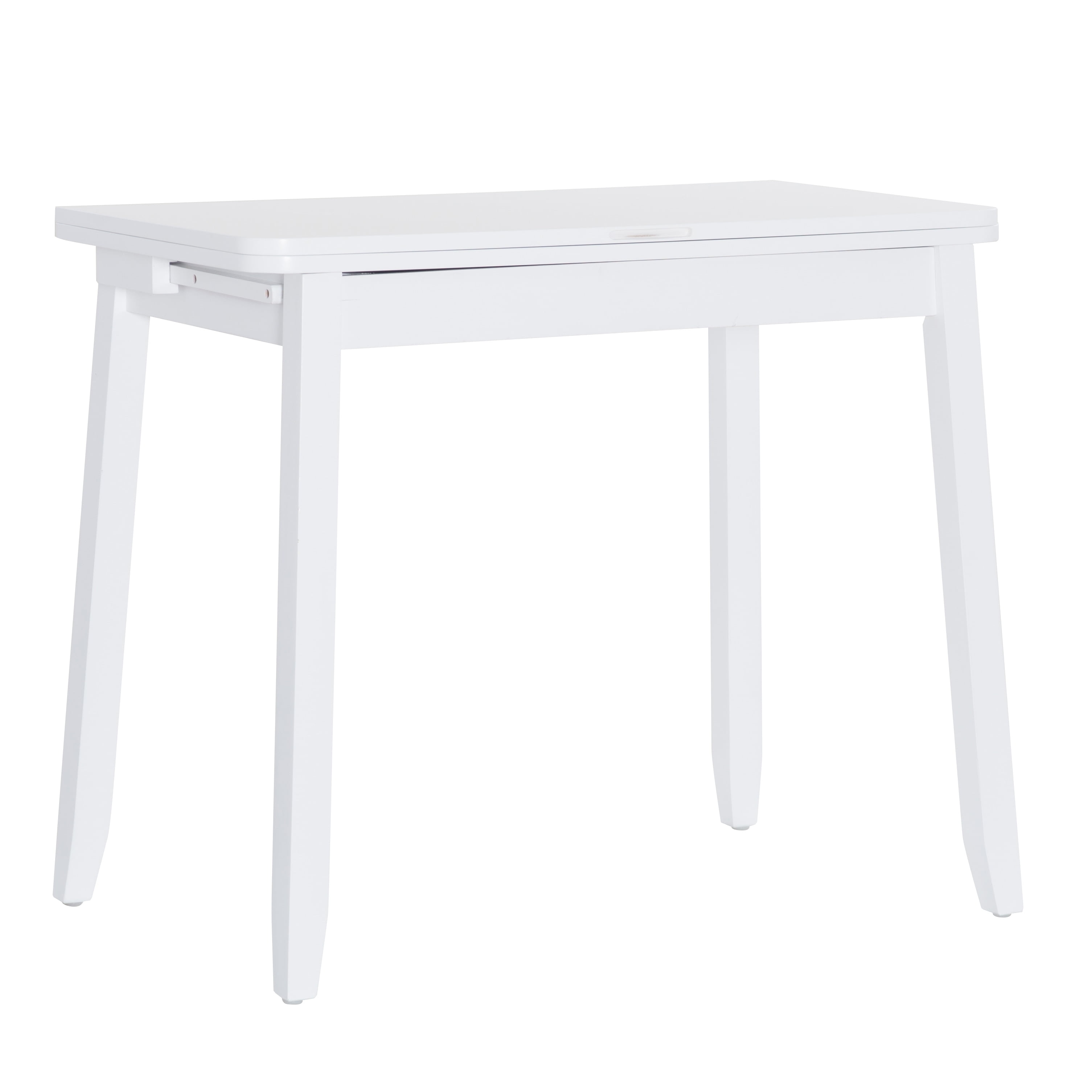 Linon Dawes 3-Piece Folding Dining Set, White - Image 2