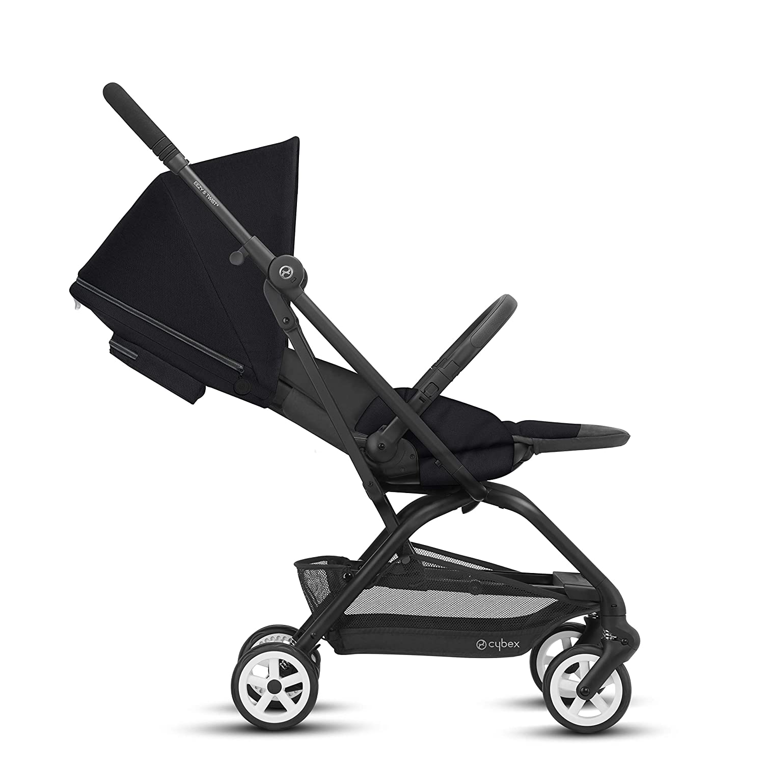 Cybex Eezy S Twist Lightweight Stroller, Deep Black - Image 8