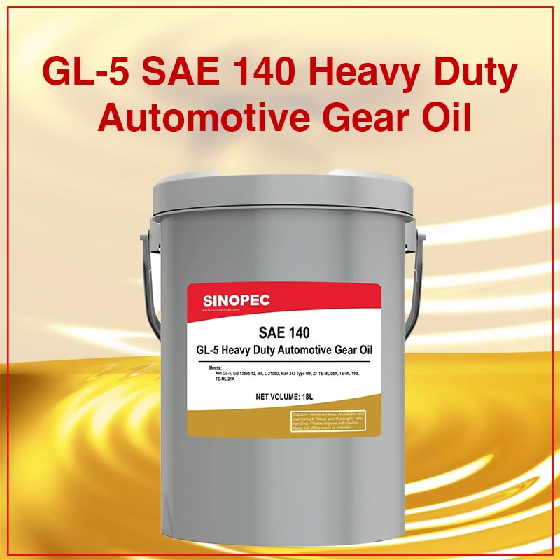 GL-5 SAE 140 Heavy Duty Automotive Gear Oil - 5 Gallon Pail (18L - 4.75 GAL) - Image 4
