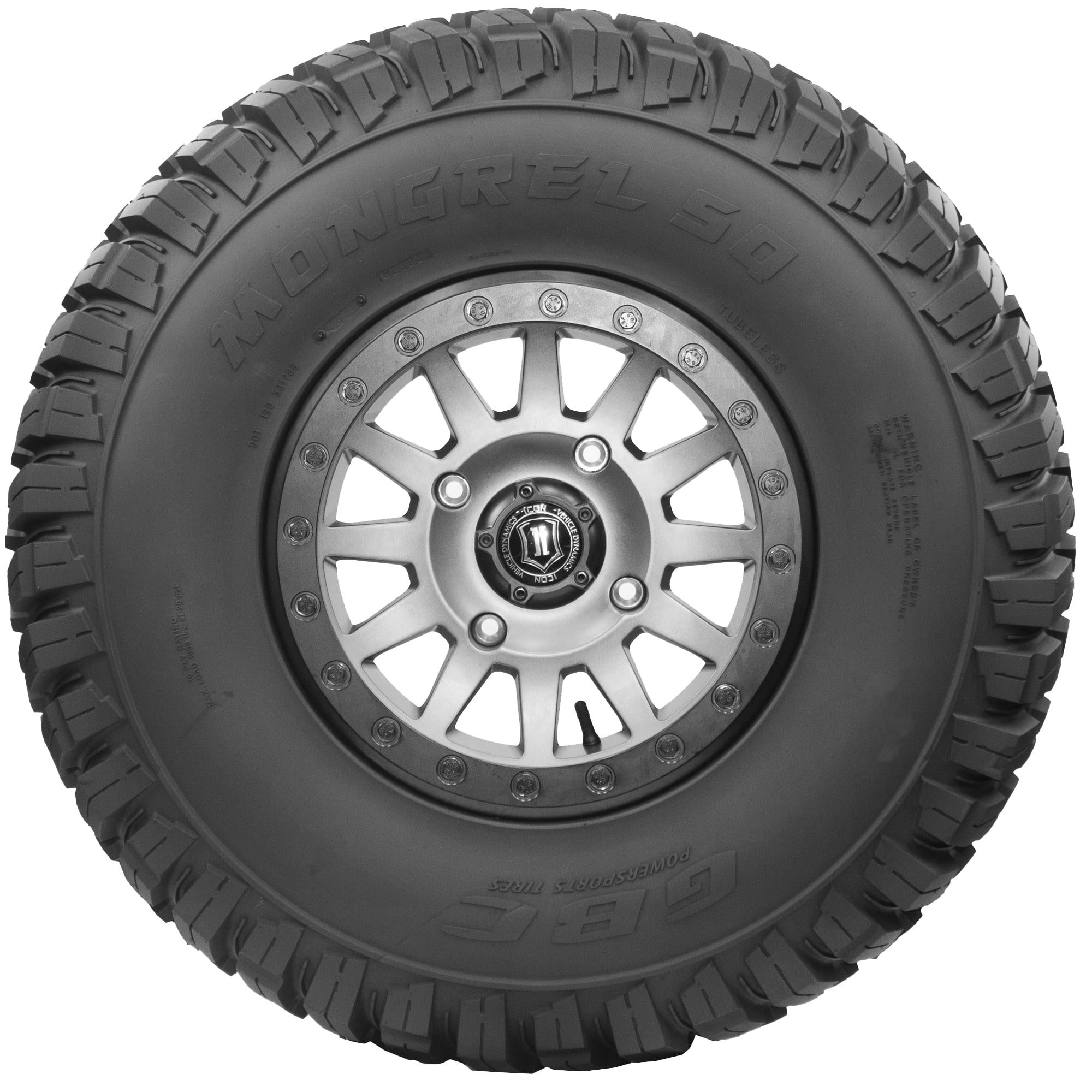 GBC Mongrel SQ 32x9.50R15 10-Ply Rated SXS/UTV Tire (Tire Only) - Image 2