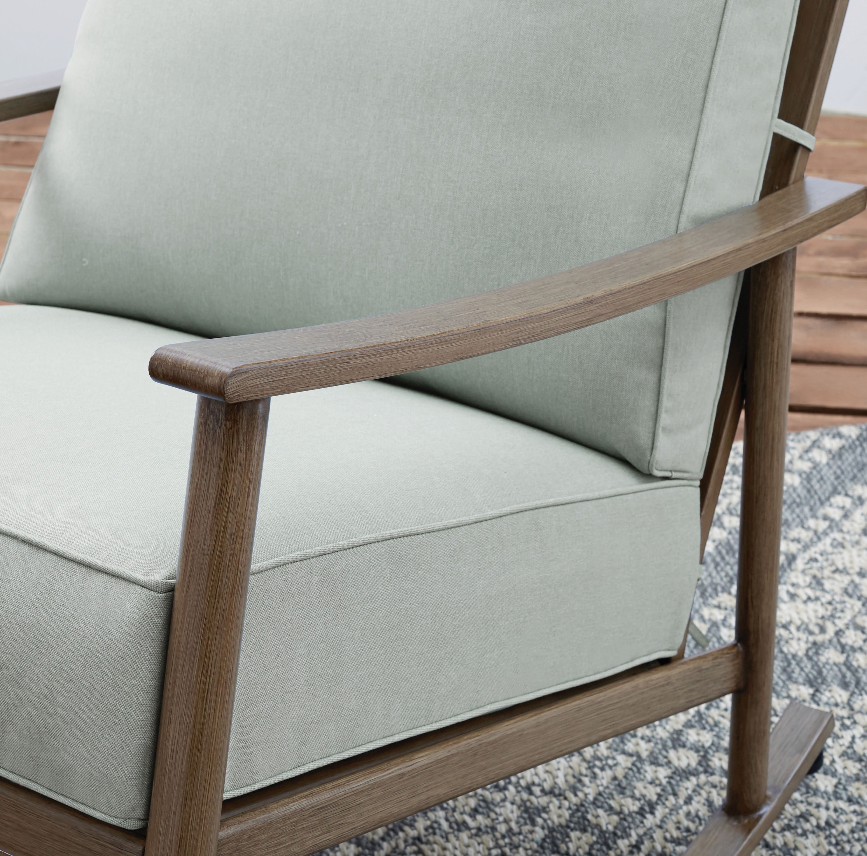 Better Homes & Gardens Roxbury Steel 3 Piece Cushion Rocking Chair Set - Image 5