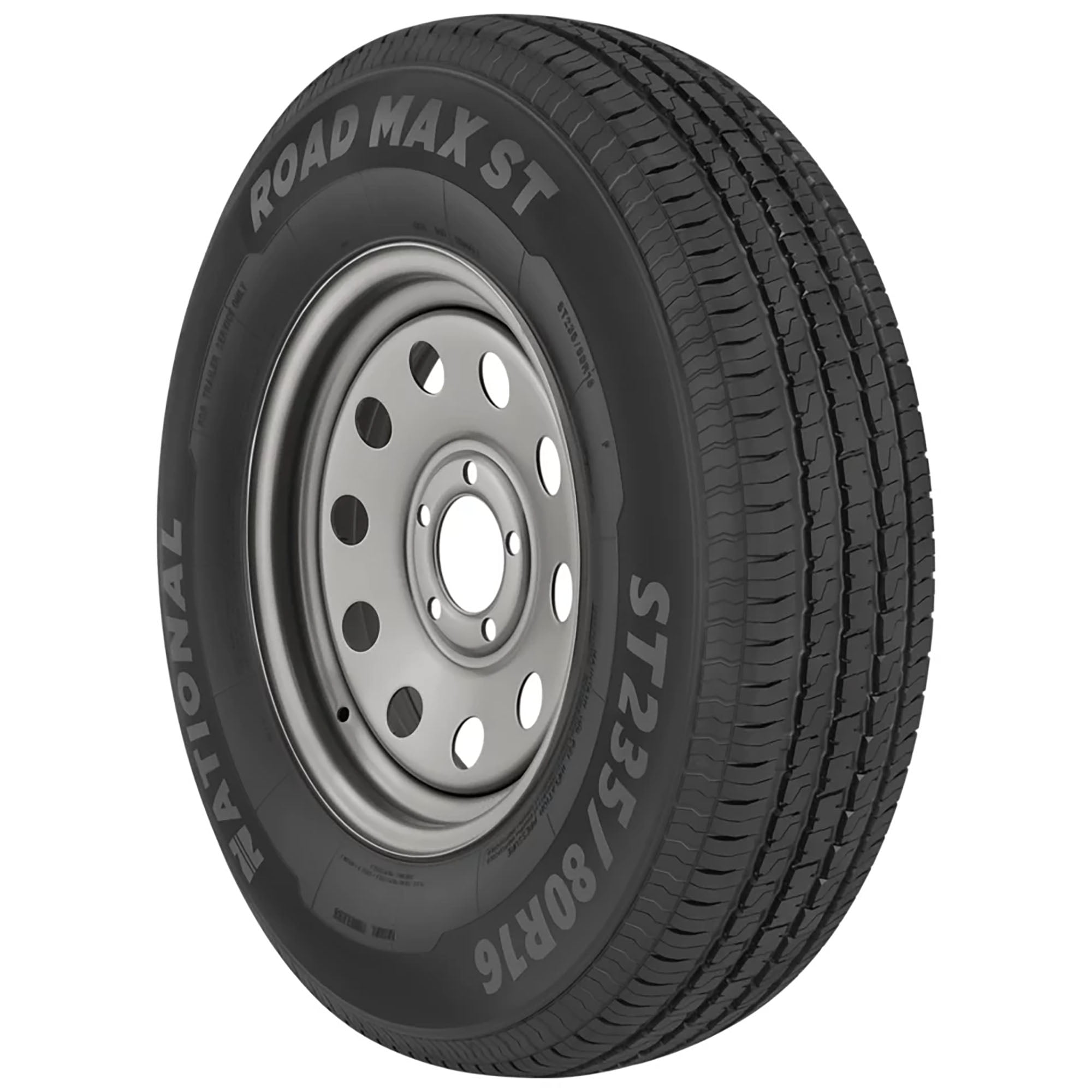 National Road Max ST ST225/75R15 117/112M E Trailer Tire - Image 2