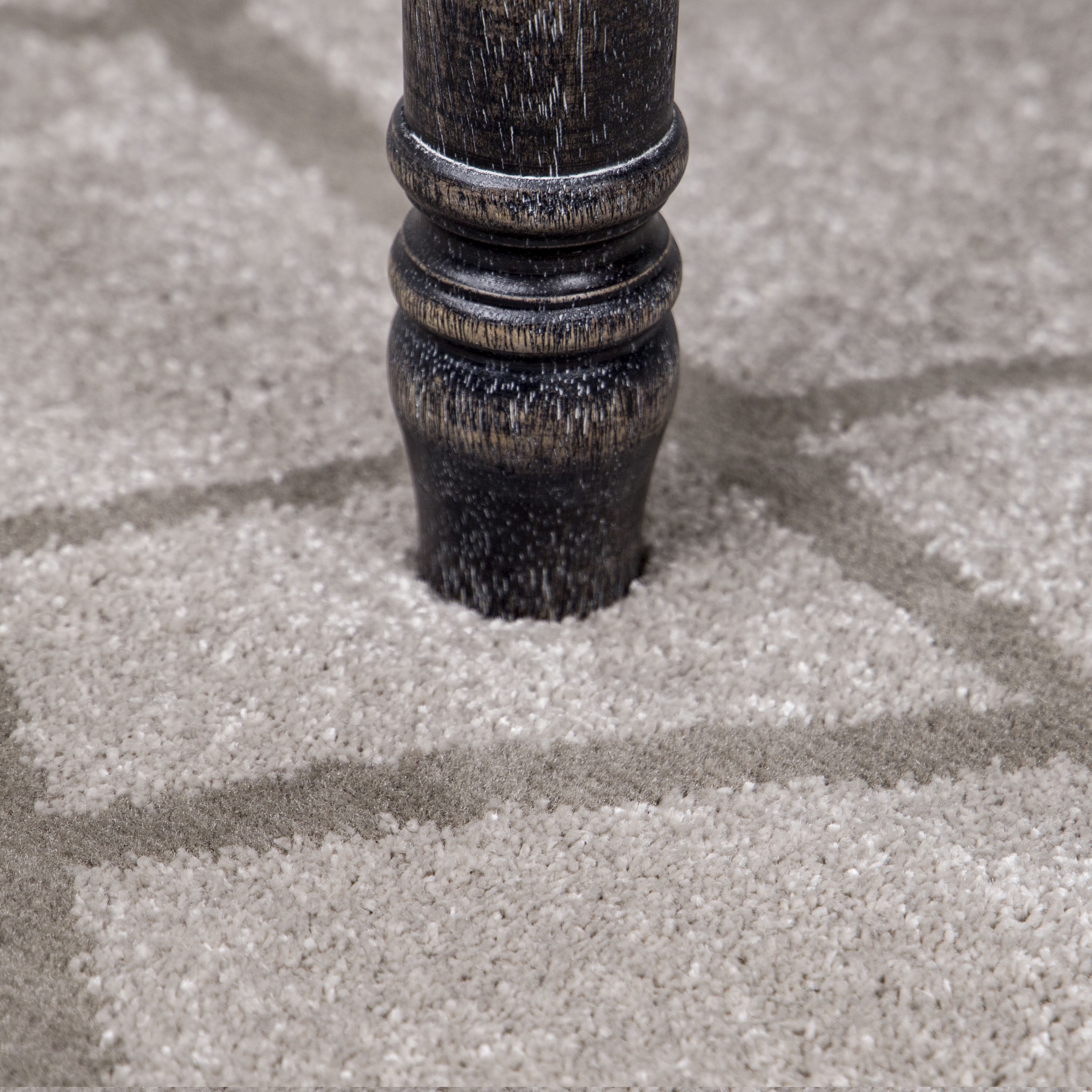 Orian Blaze Area Rug, Grey, 7'10" x 10'10" - Image 7