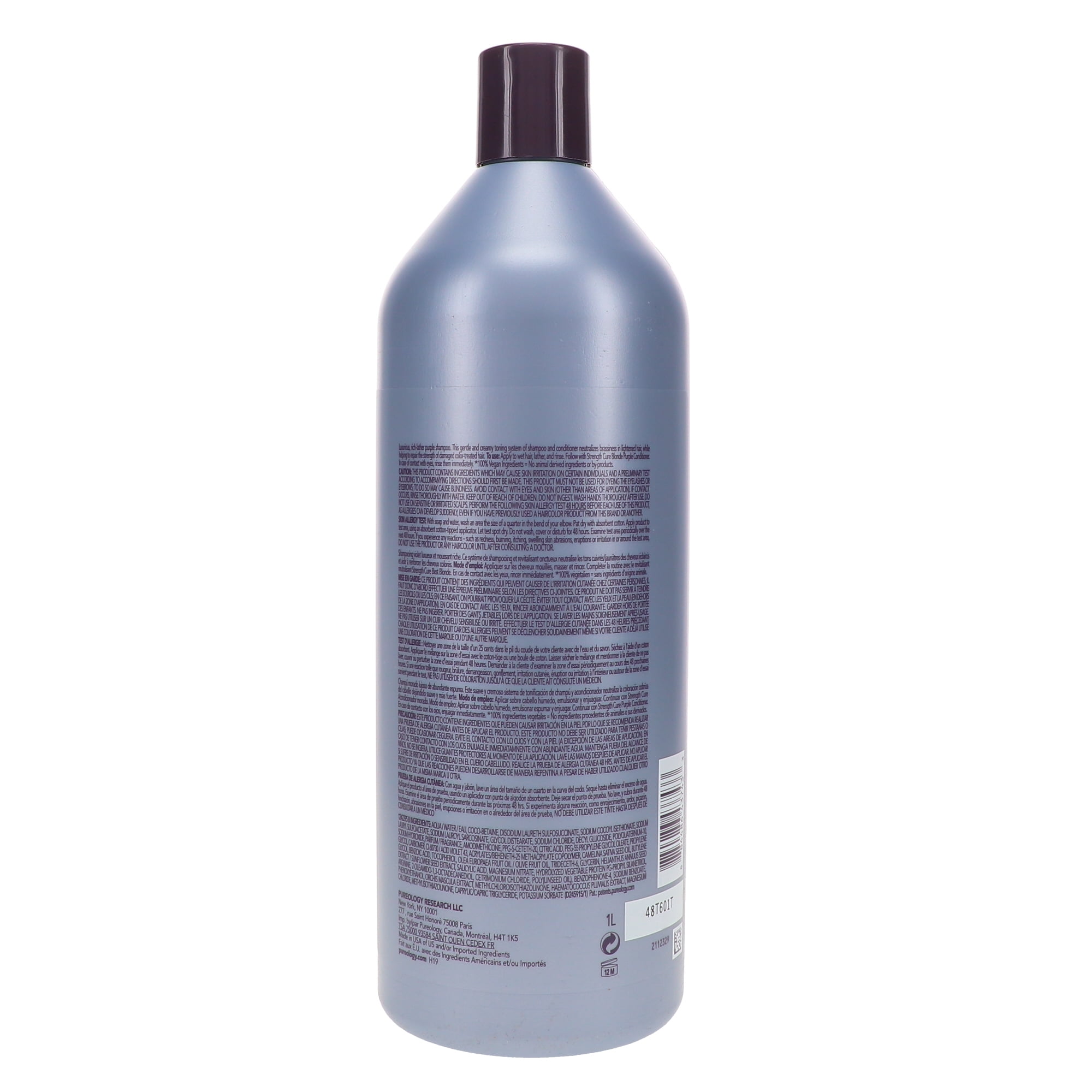 Pureology Strength Cure Best Blonde Purple Shampoo 33.8 oz - Image 6