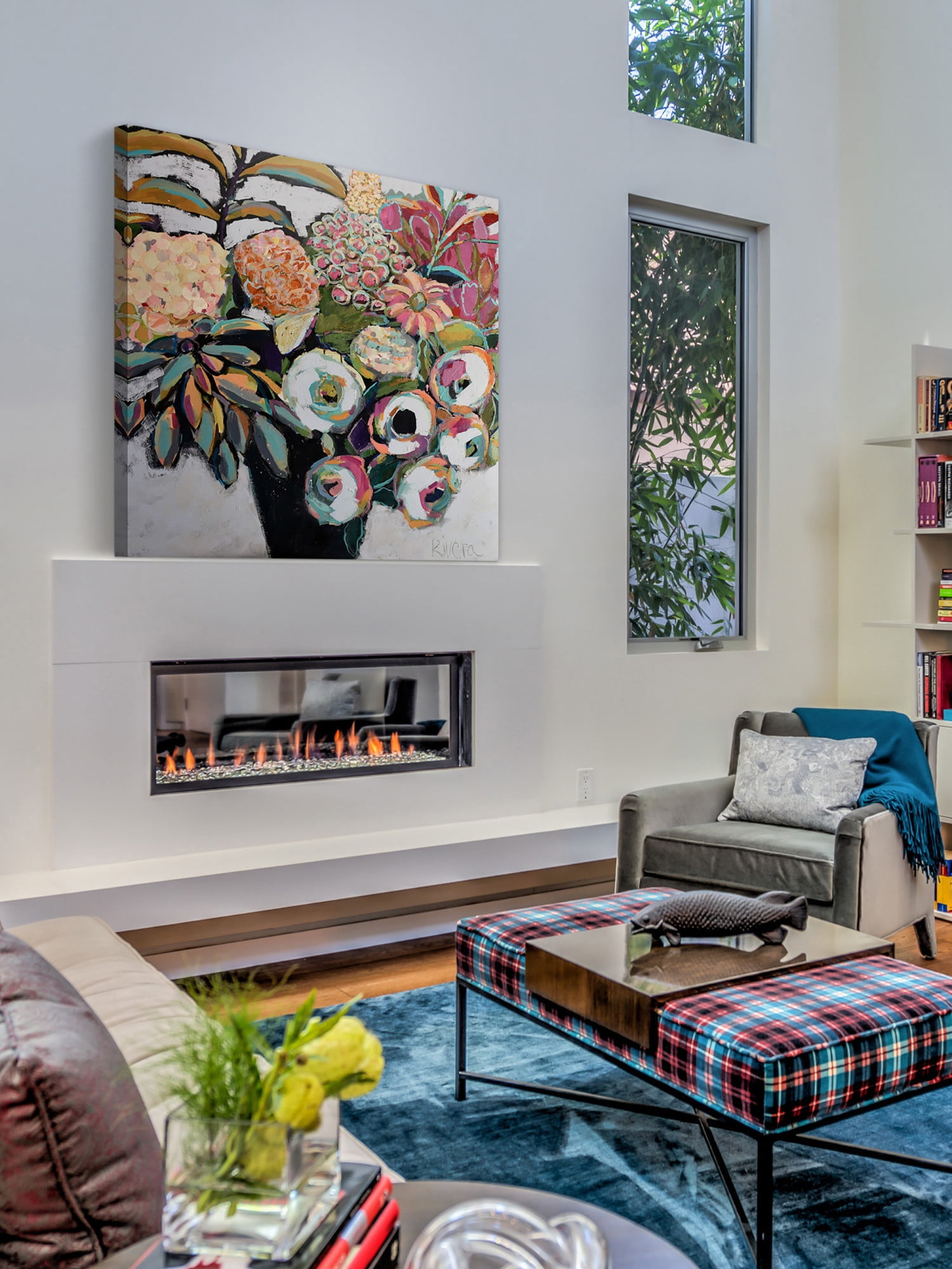 Marmont Hill "Spring Bouquet" by Michelle Rivera Painting Print on Wrapped Canvas - Image 3