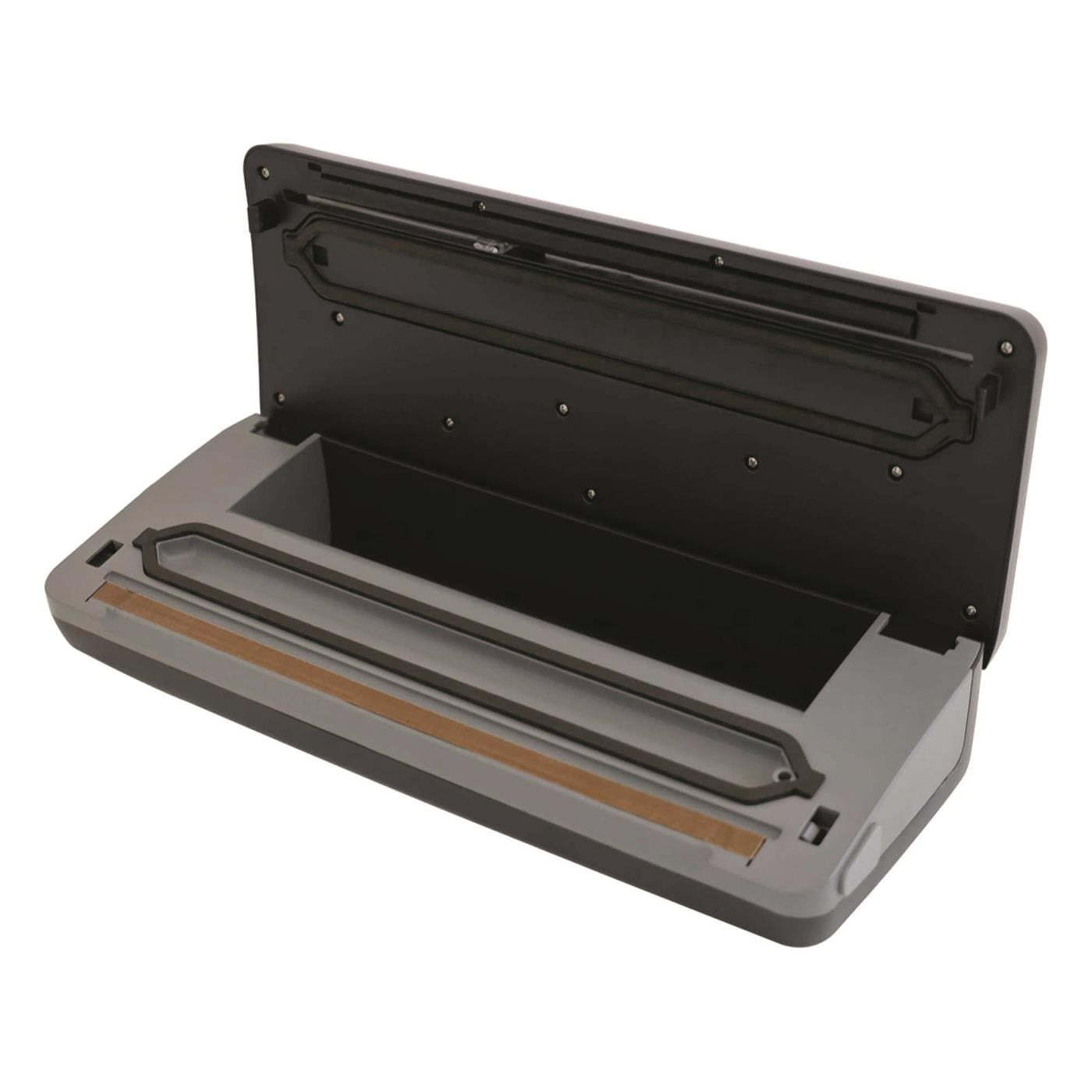 NESCO® Vacuum Sealer Machine, One-Touch Automatic Food Sealer With Digital Control Panel, Pulse Mode, Built-In Roll Storage, For Bulk Food Storage & Freezer Meals, VS-101S - Image 12