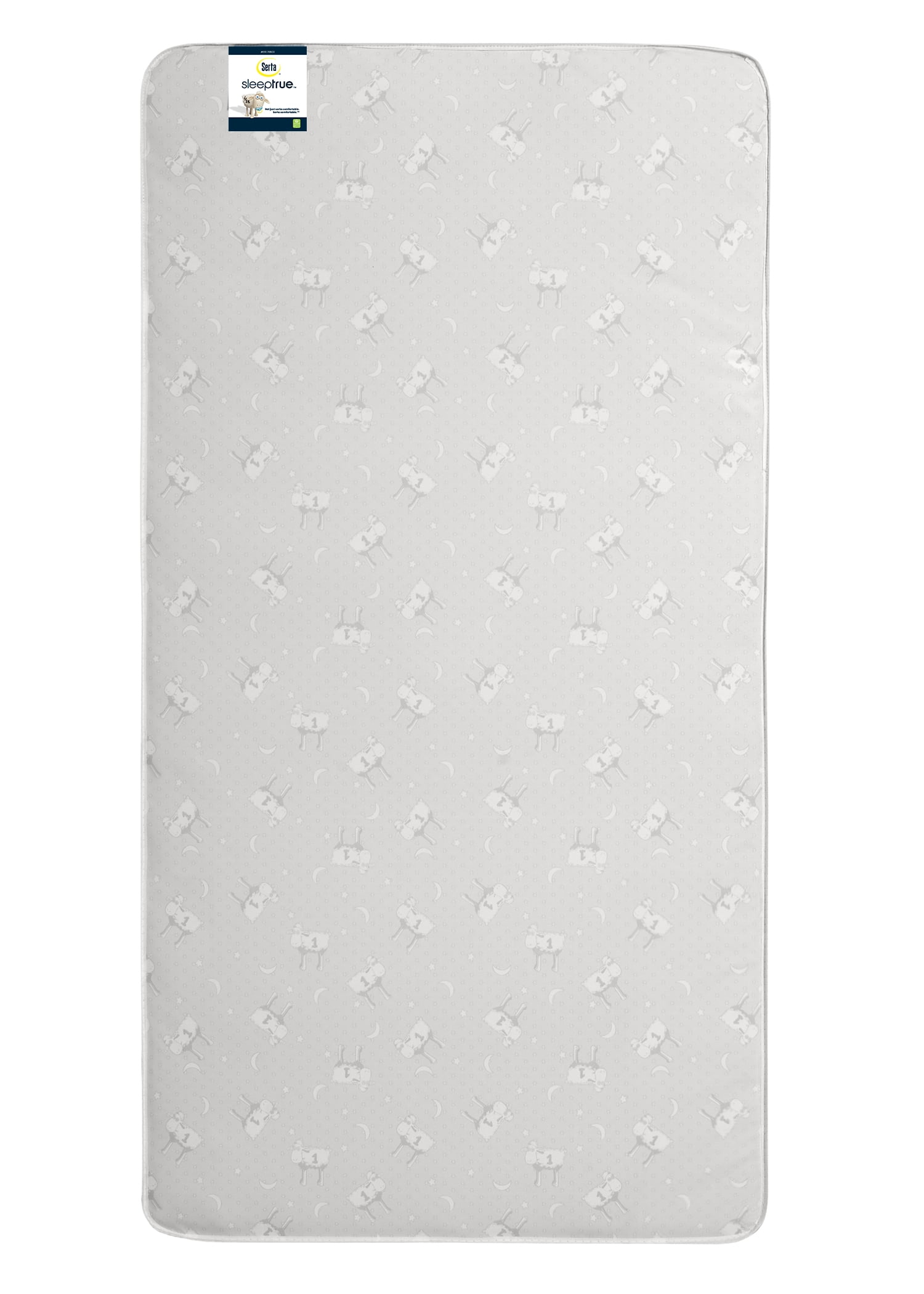 Serta SleepTrue Sparkling Sky 5" Dual-Sided Crib & Toddler Mattress - Sustainably Sourced Fiber Core - Waterproof - Lightweight - GREENGUARD Gold Certified - 5 Year Warranty - Image 4