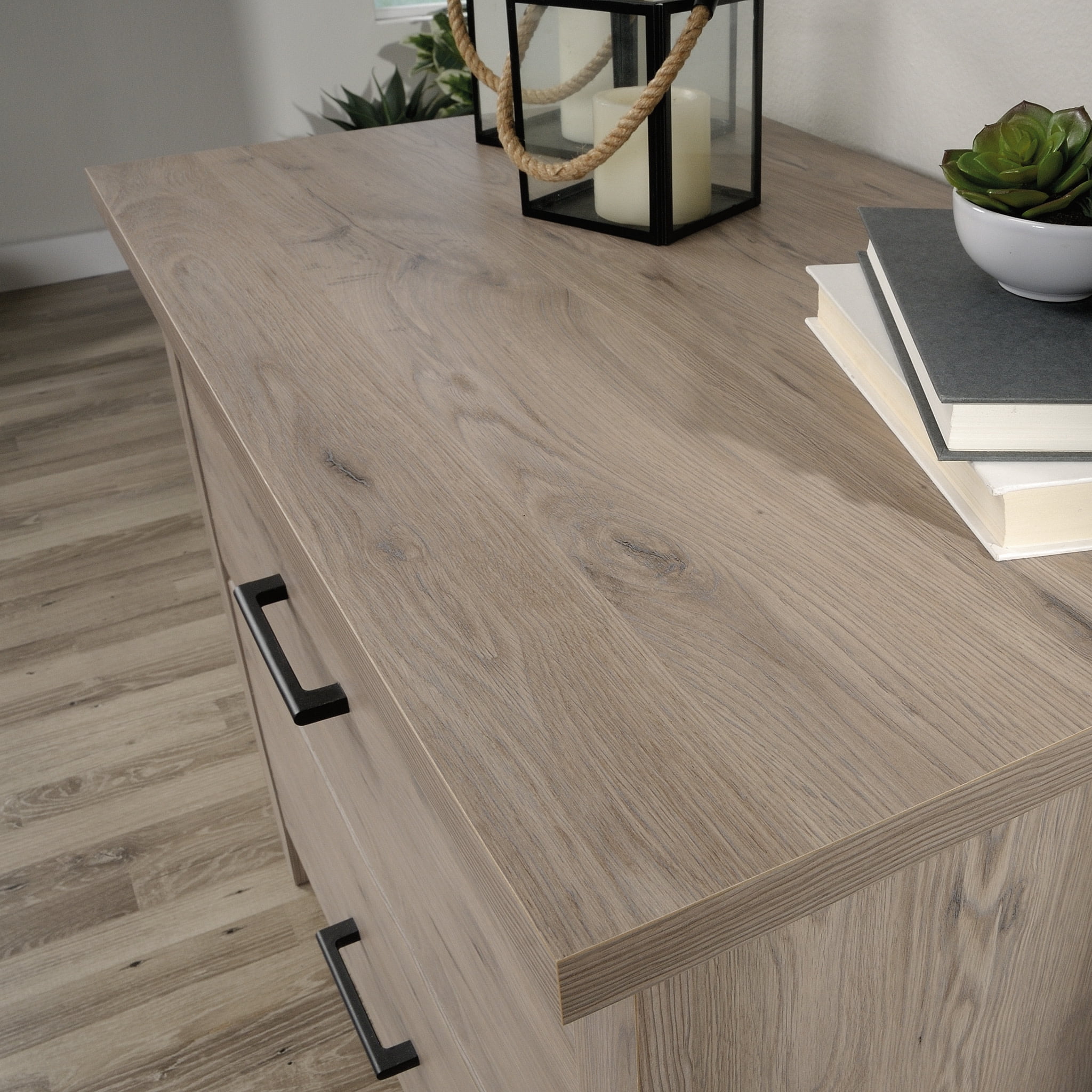 Sauder Summit Station Lateral File, Laurel Oak Finish - Image 2