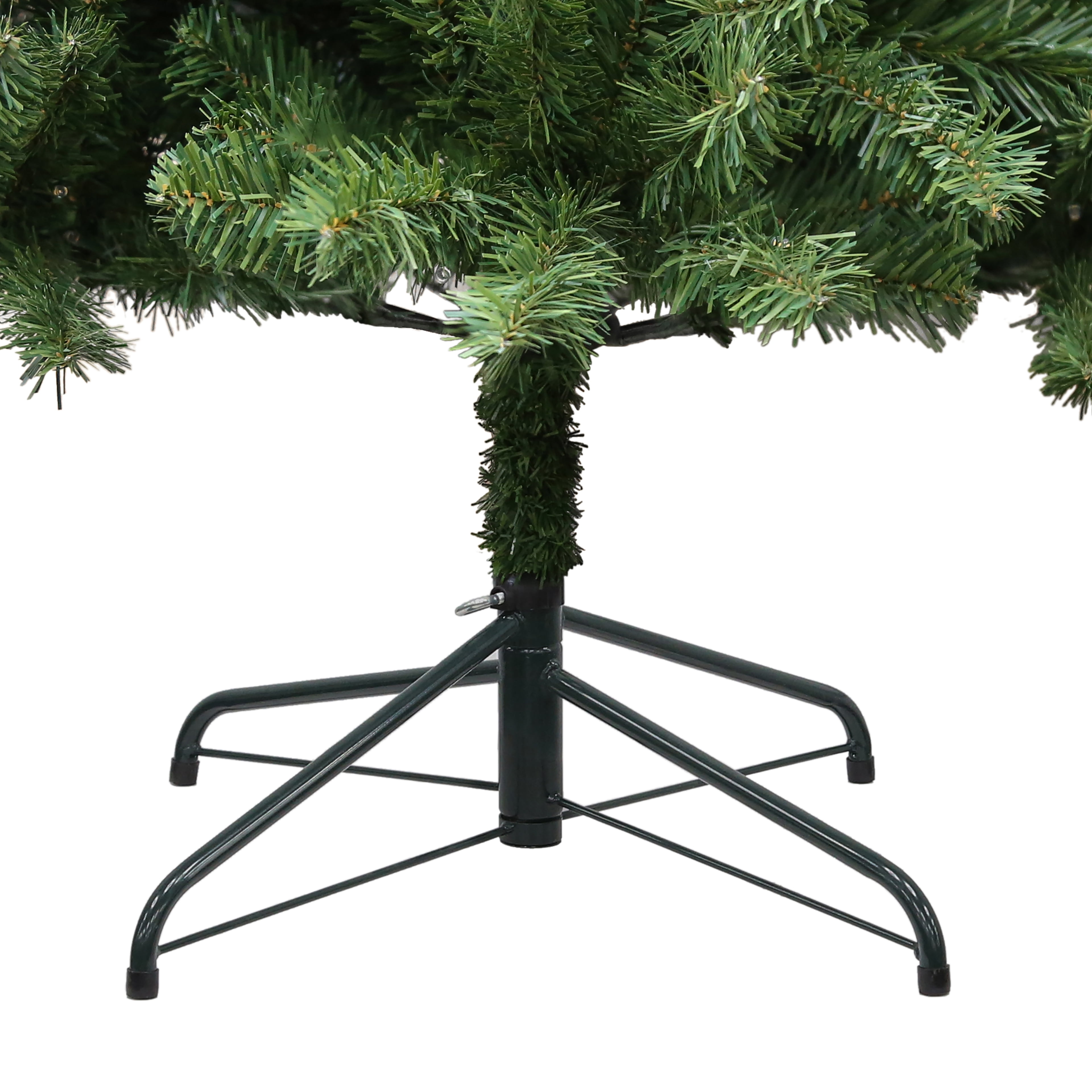 7 ft Pre-Lit Brideport Spruce Artifical Christmas Tree with 300 Warm LED Lights, by Holiday Time - Image 4