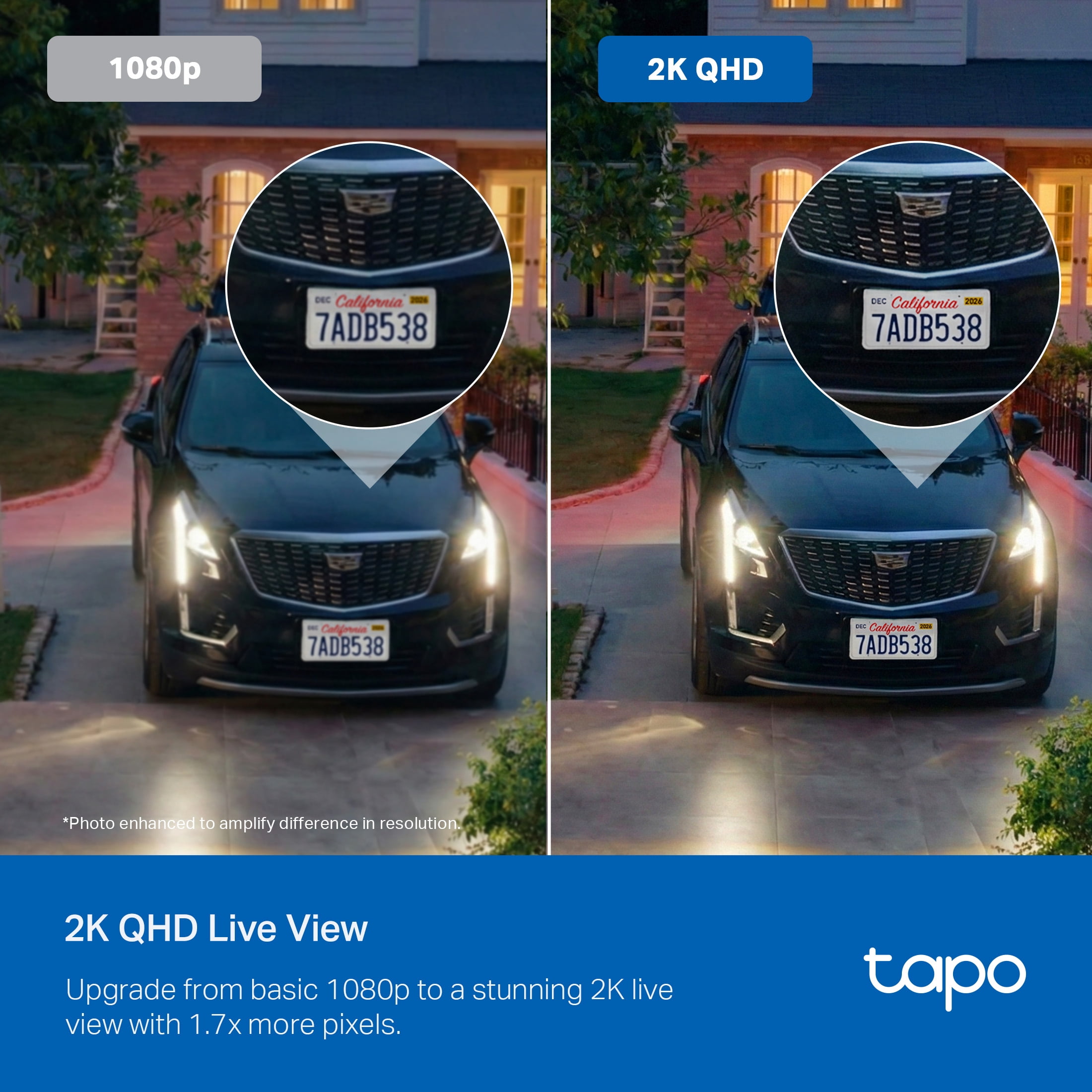 TP-Link Tapo Wired, Ultra-Bright Motion-Activated, Weatherproof Floodlight with 2K Camera, Two-Way Audio, Full-Color Night Vision, Smart AI Detection. Easy App Setup. No-Subscription Required - TC53 - Image 16