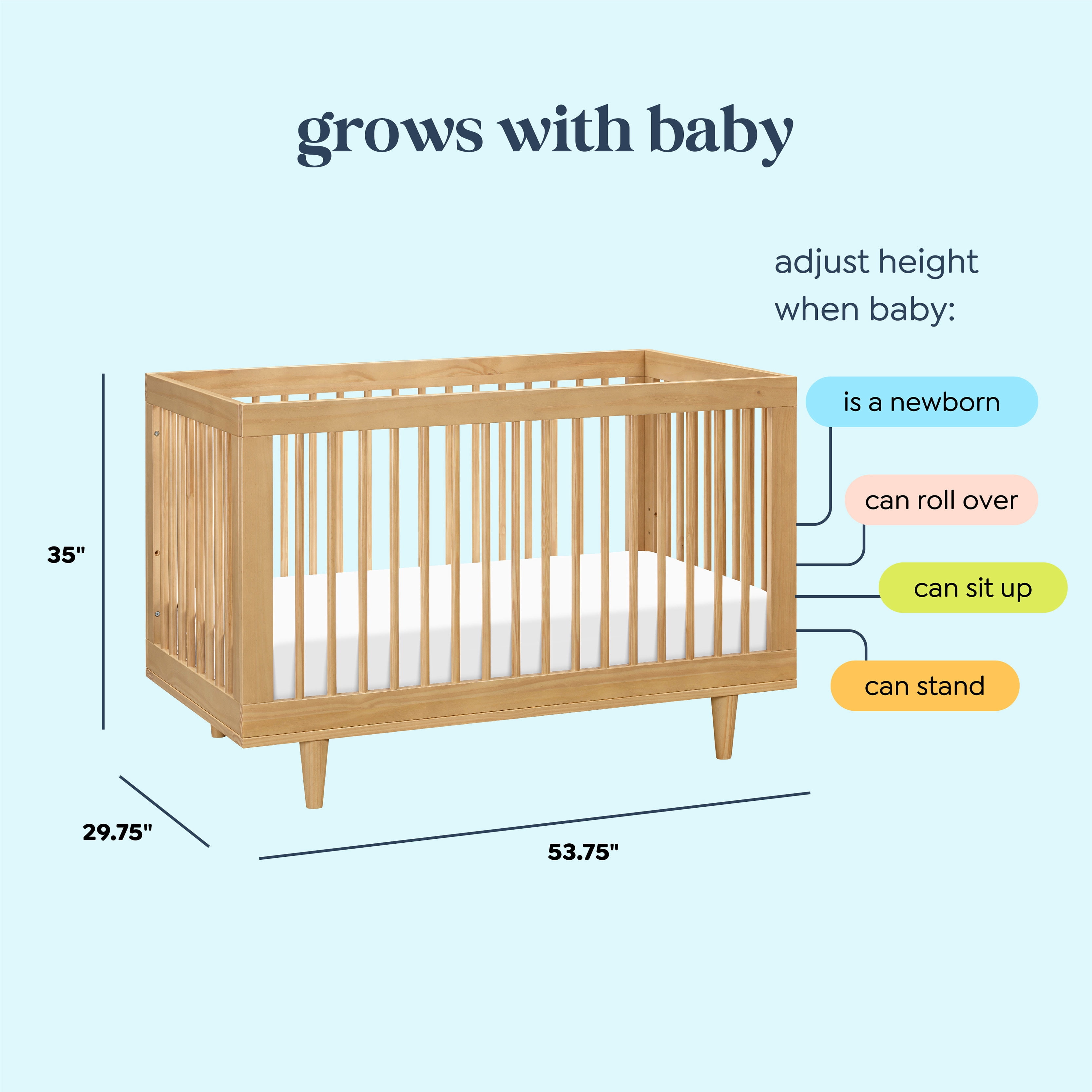 DaVinci Marley 3-in-1 Convertible Crib - Image 8