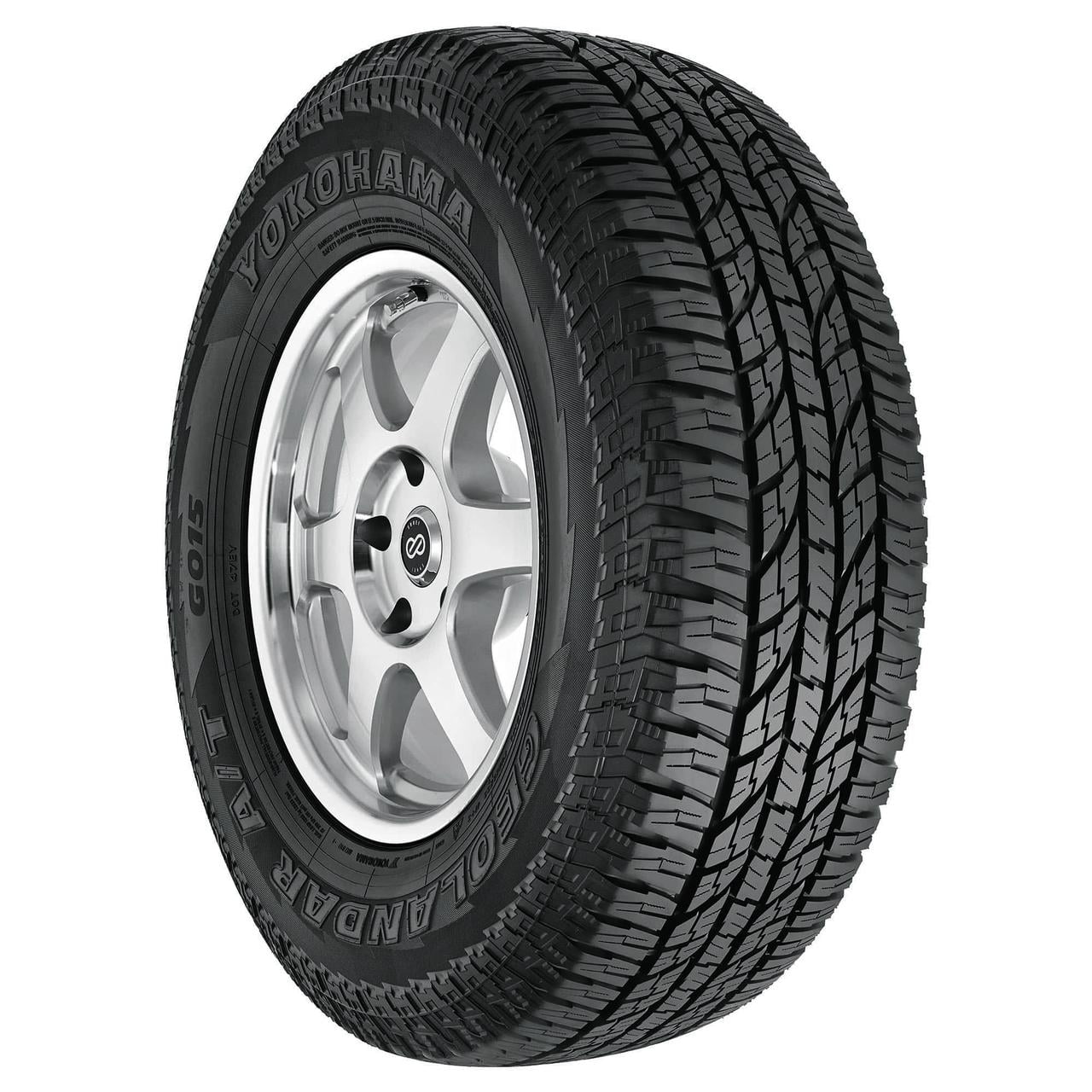 Yokohama Geolandar AT G015 All Terrain LT275/65R20 126/123R E Light Truck Tire - Image 6