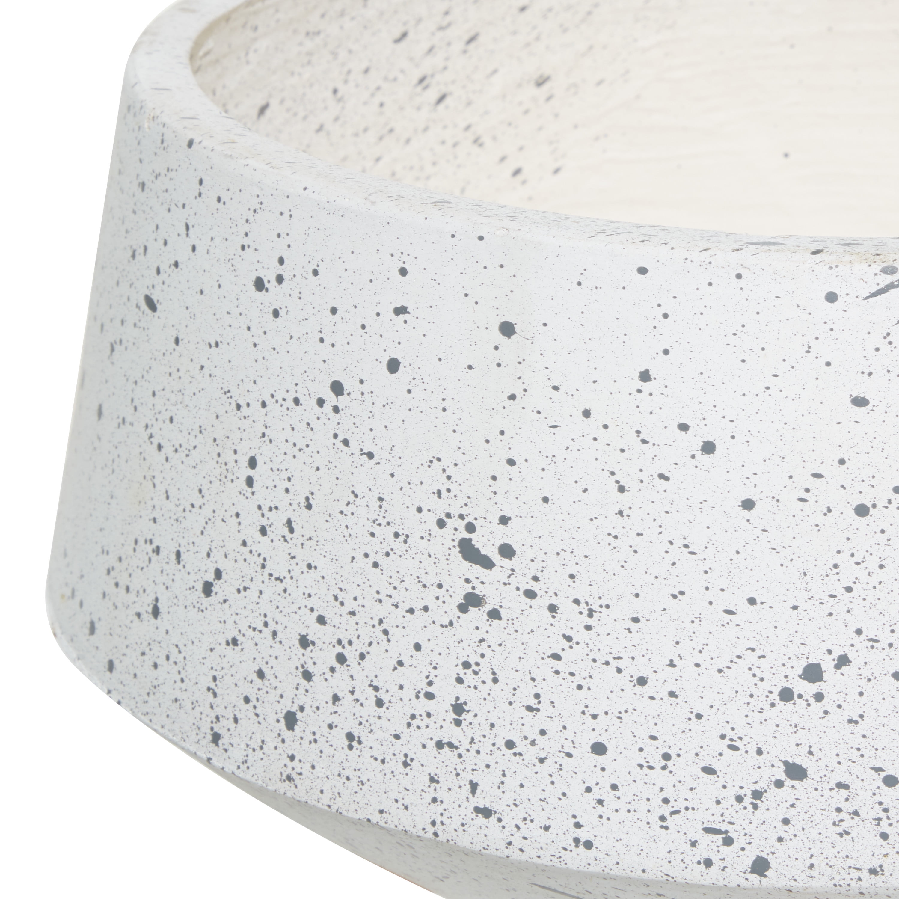 DecMode 11 In. Planter, MGO, White, 2 - Pieces - Image 8