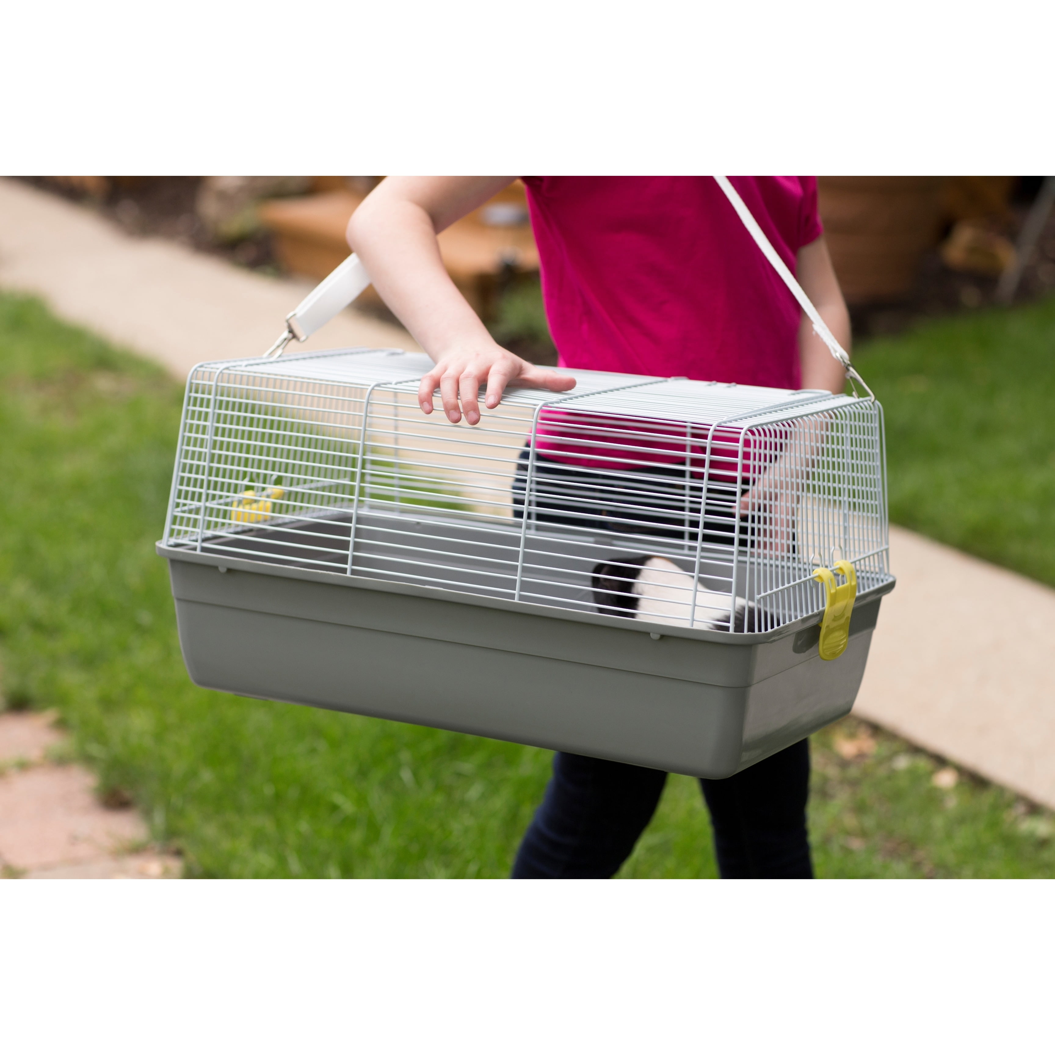 Prevue Pet Products Universal Pet Carrier, Grey - Image 6