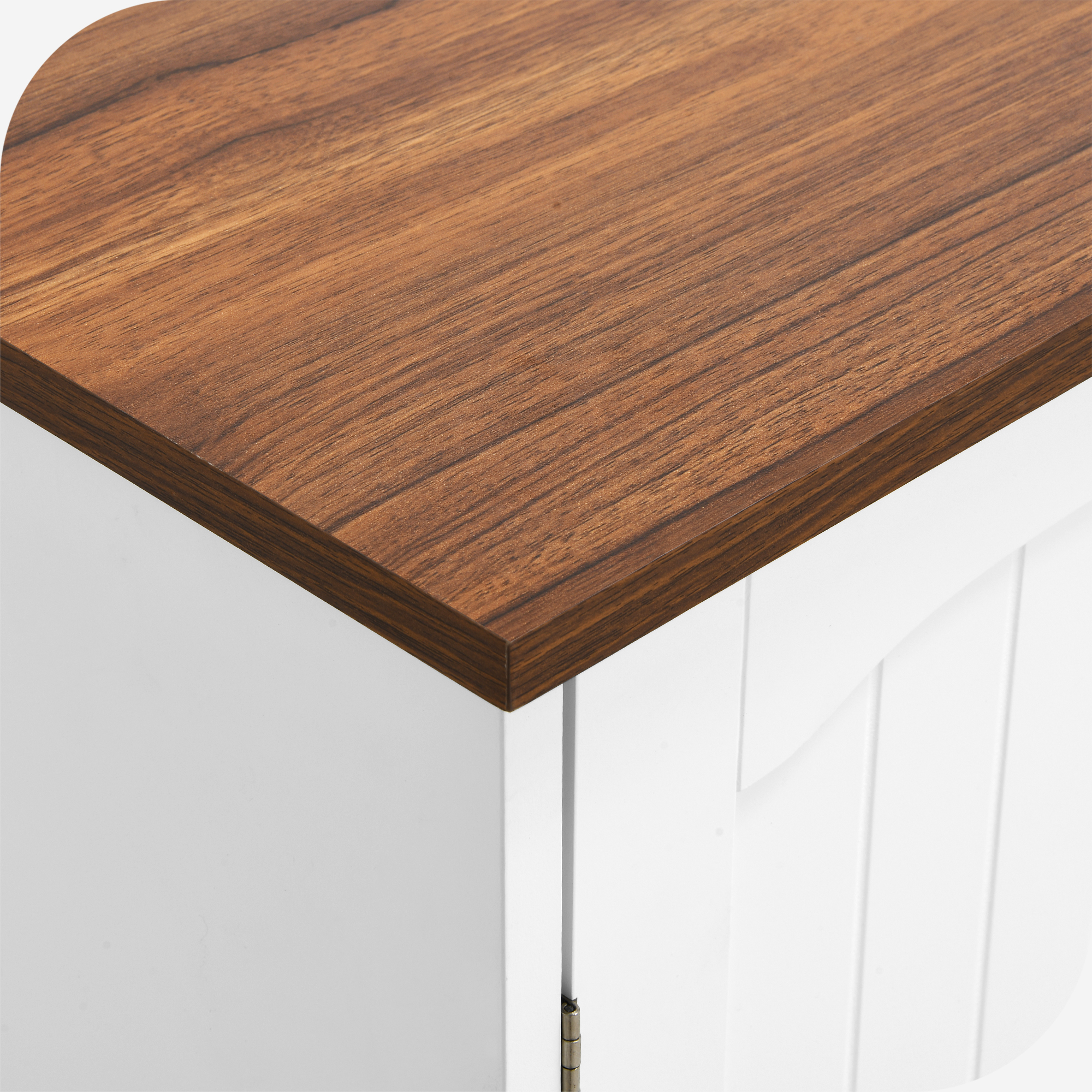 Dextrus Kitchen Storage Cabinet Sideboard Buffet Cupboard with 2 Doors and Open Shelf for Dining Room Kitchen - Image 8