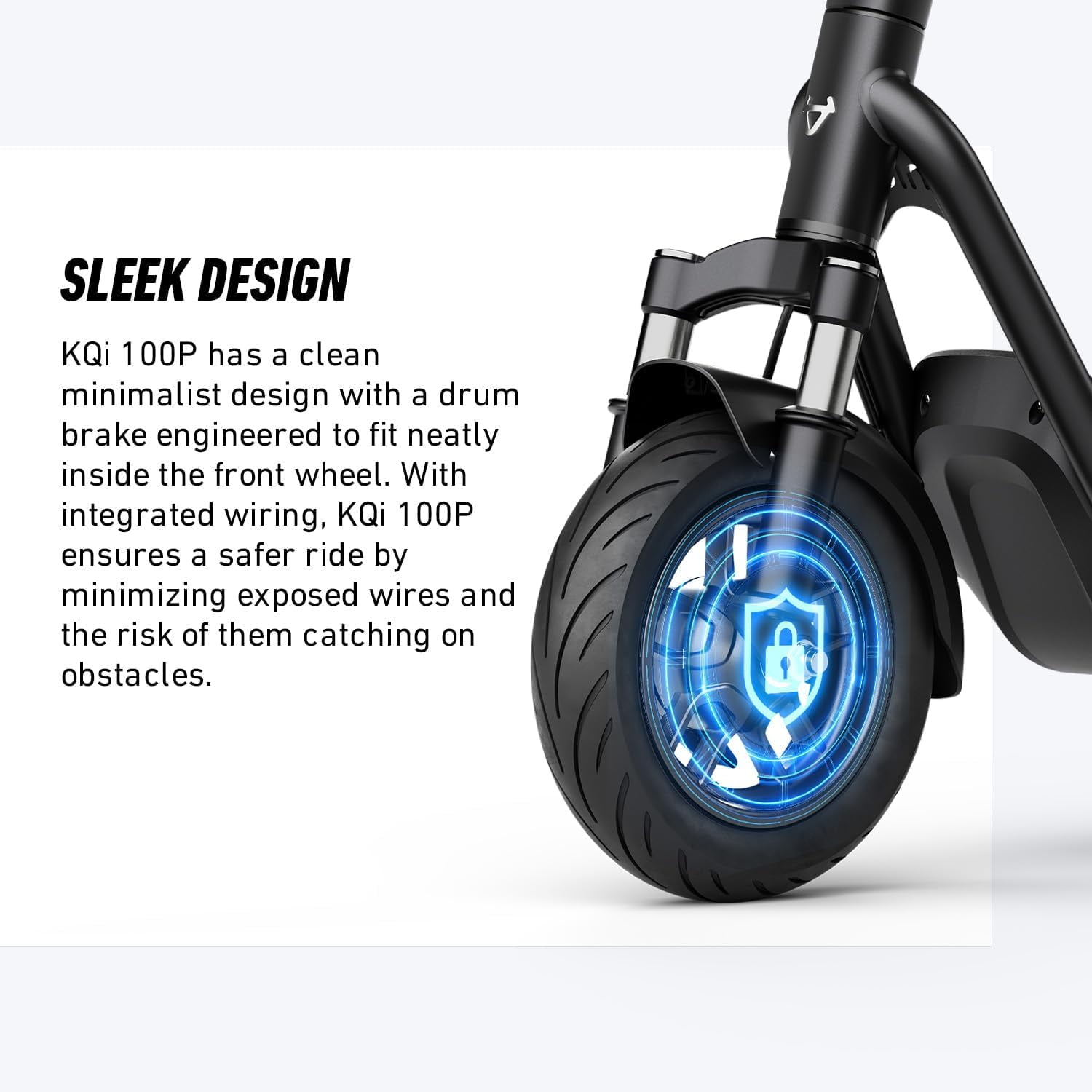 Niu KQi 100P Electric Kick Scooter, Ages 8+ - Image 8