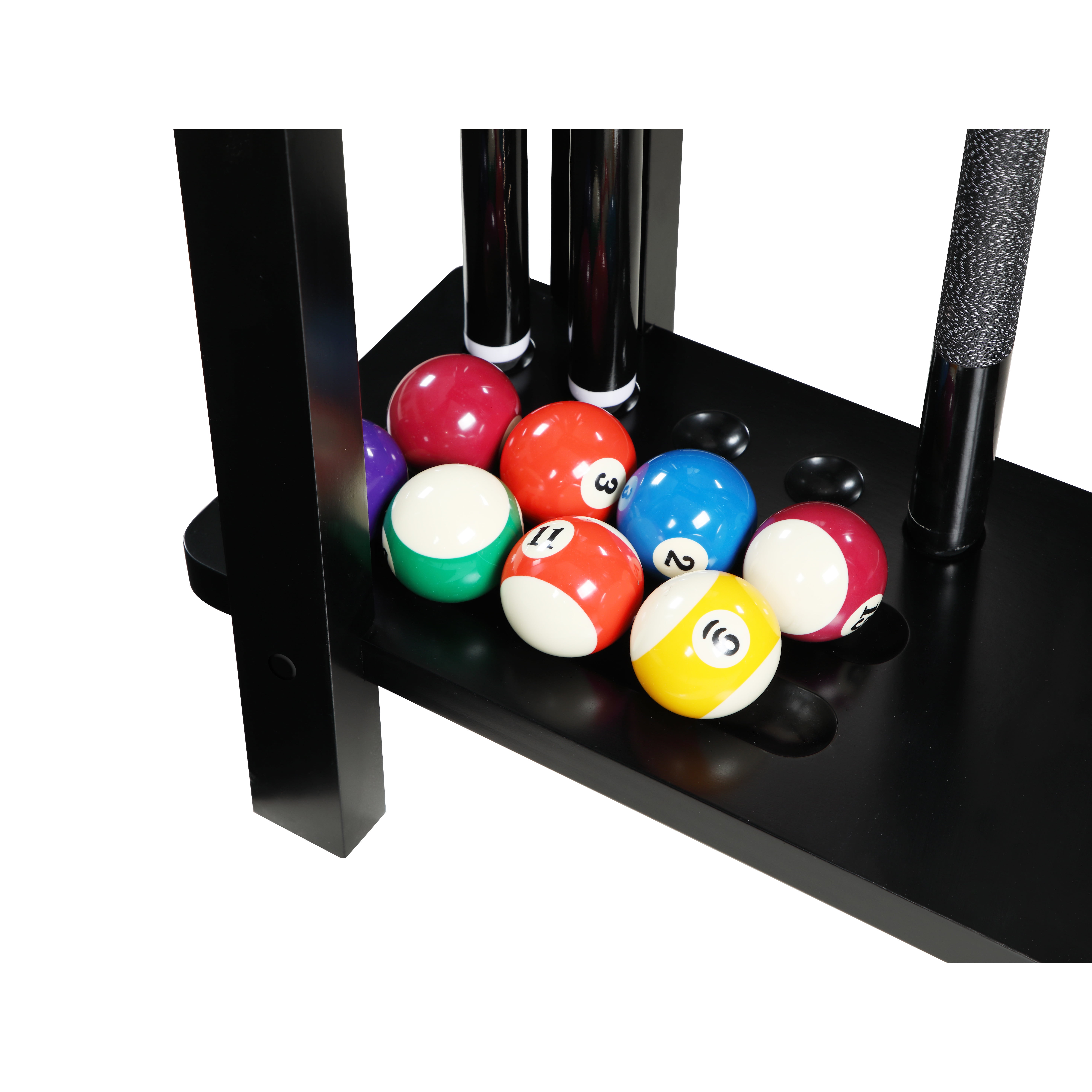 Hathaway Classic Floor Billiard Pool Cue Rack - Image 3