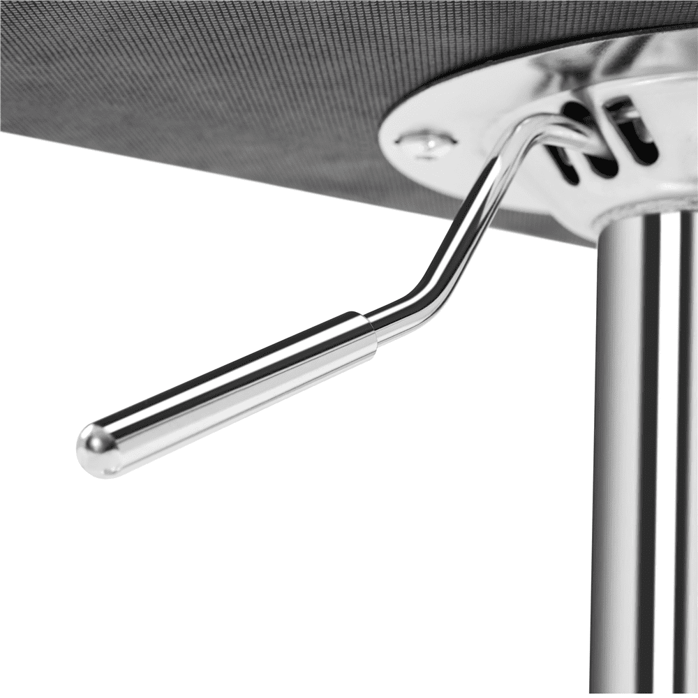 Renwick Bar Stool with Adjustable Height and Armrests, Set of 2, Gray - Image 9