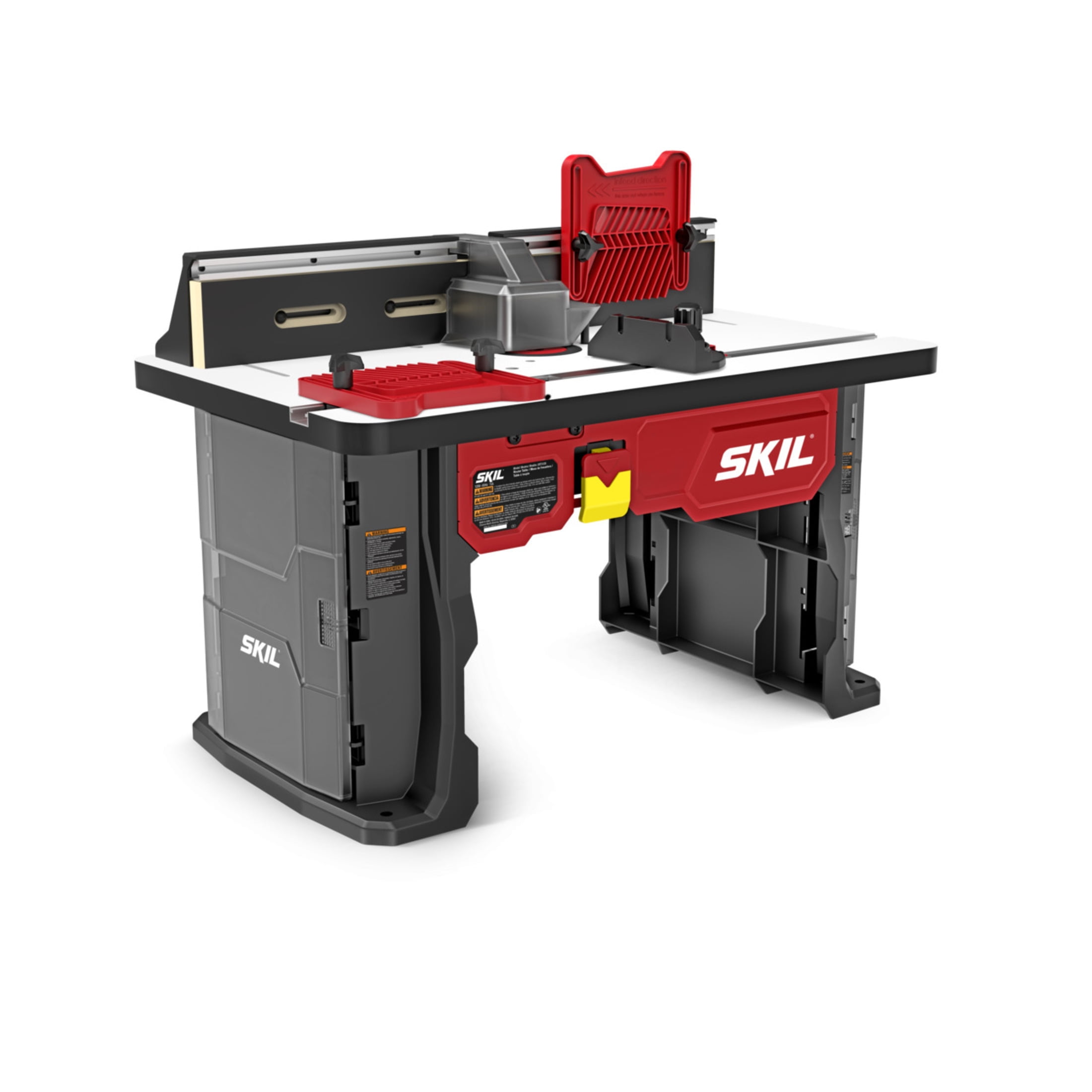 SKIL SRT1039 Benchtop Portable Router Table with Dual Sided Integrated Bit Storage - Image 7