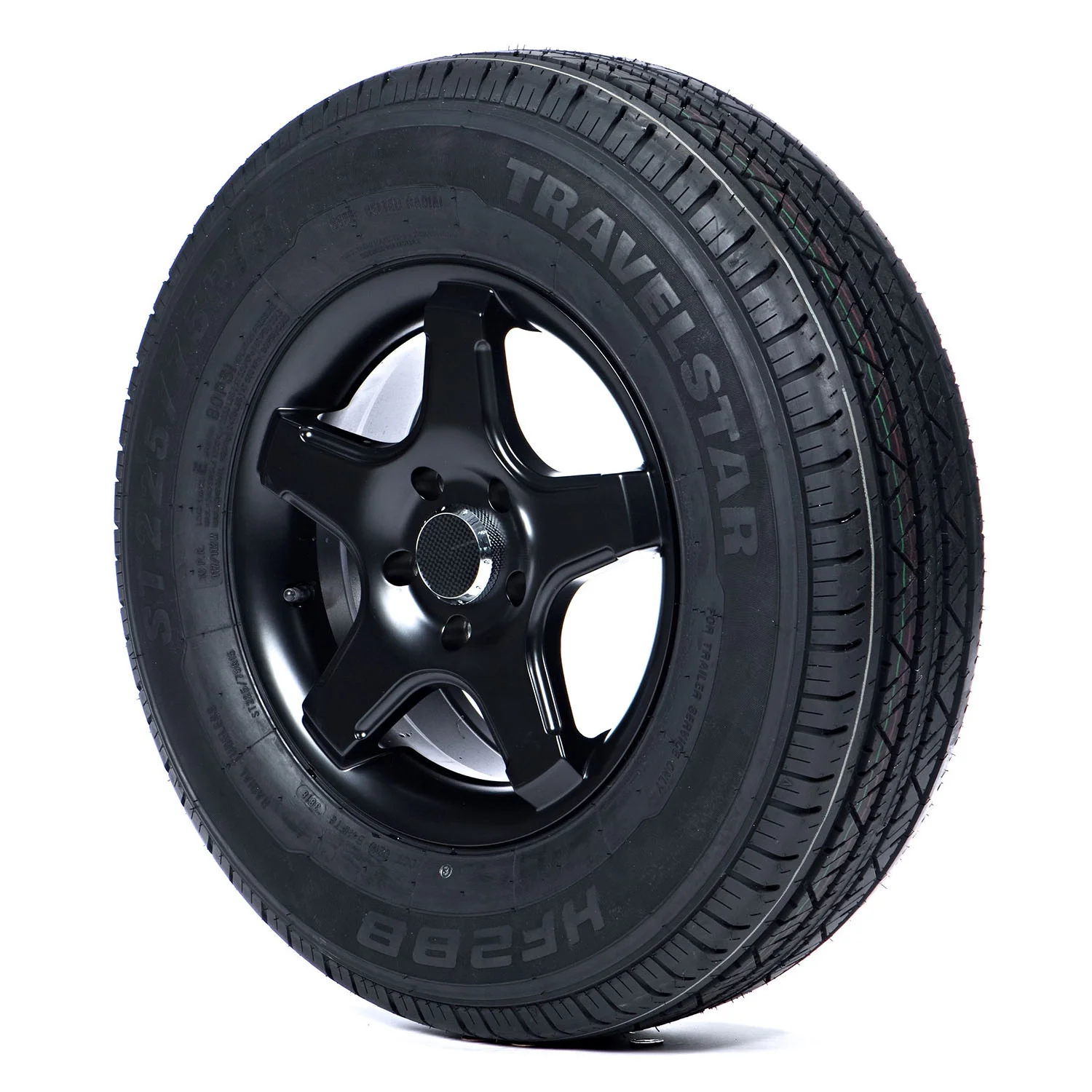 Travelstar HF288 ST205/75R15 6 Ply 101N Load Range C Radial Trailer Tire - ST 205/75/15 205/75R15 (Tire Only) - Image 5