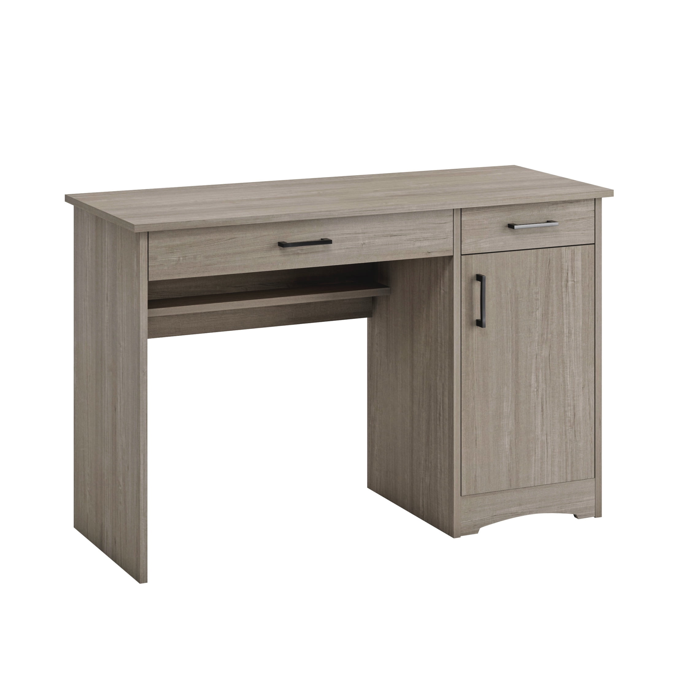 Sauder Beginnings Computer Desk, Silver Sycamore Finish - Image 8