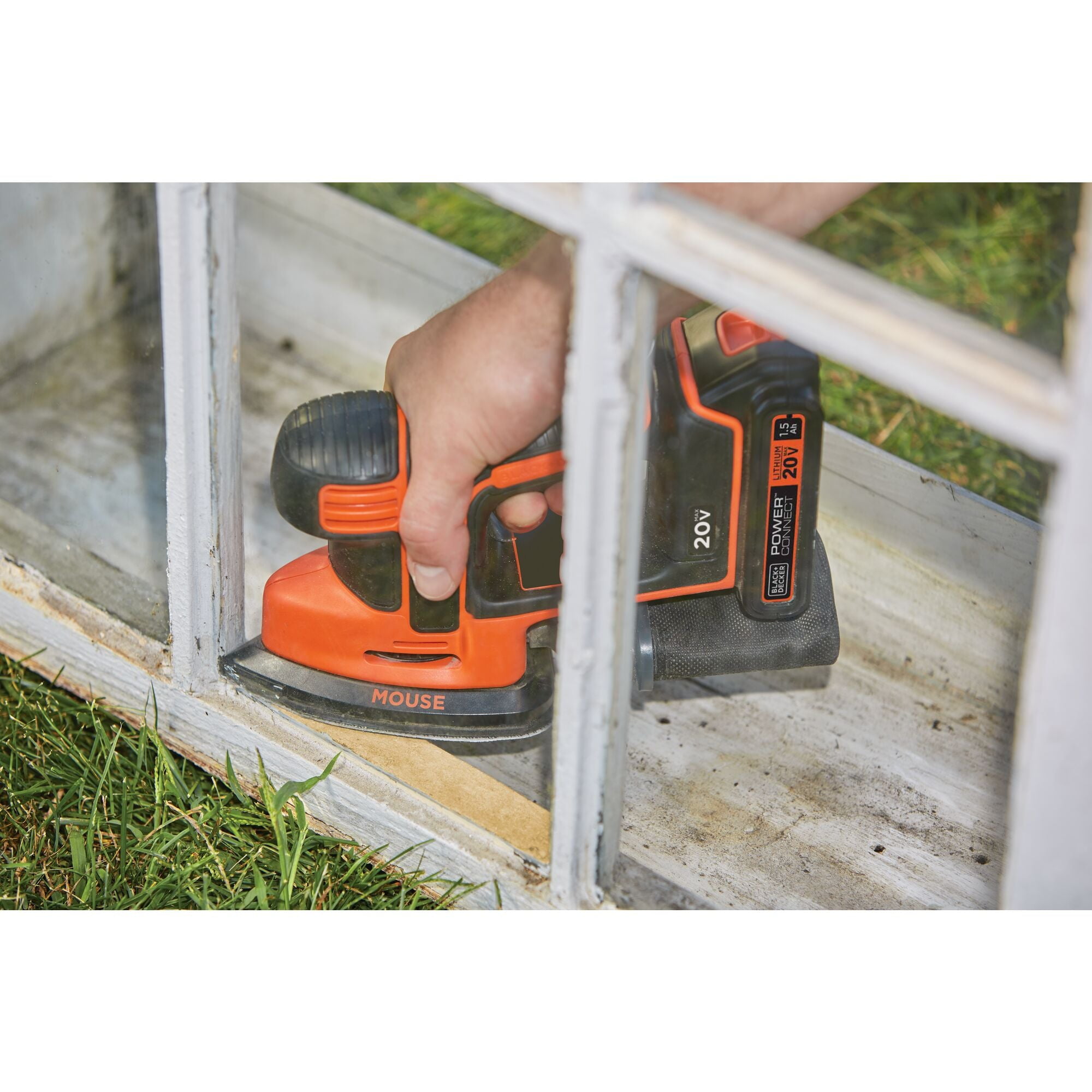 BLACK+DECKER 20V MAX* Cordless Mouse Sander, BDCMS20C - Image 11