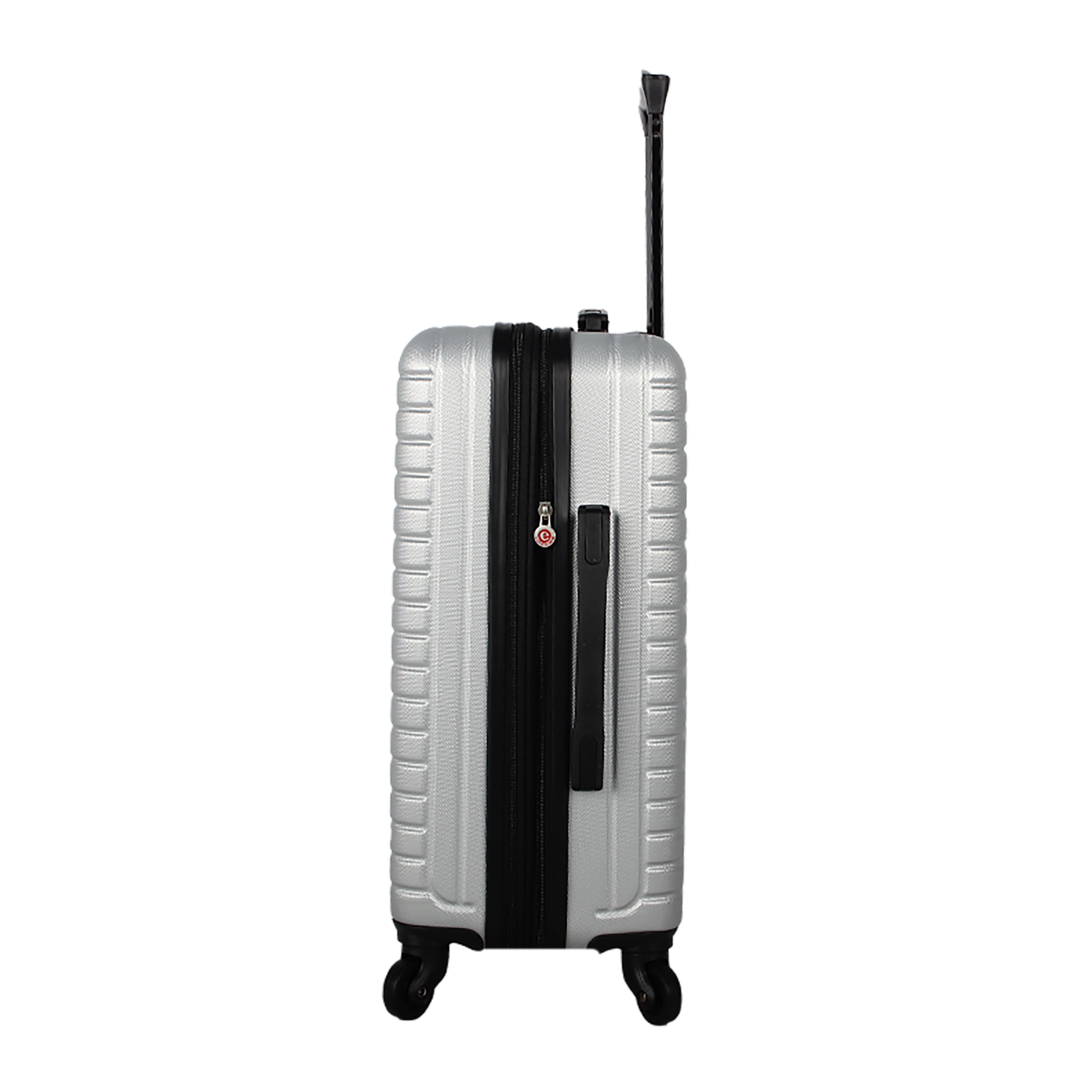 Protege, Vacationer Hard Side 20” Expandable Carry-on Luggage, Silver, Adult - Image 6